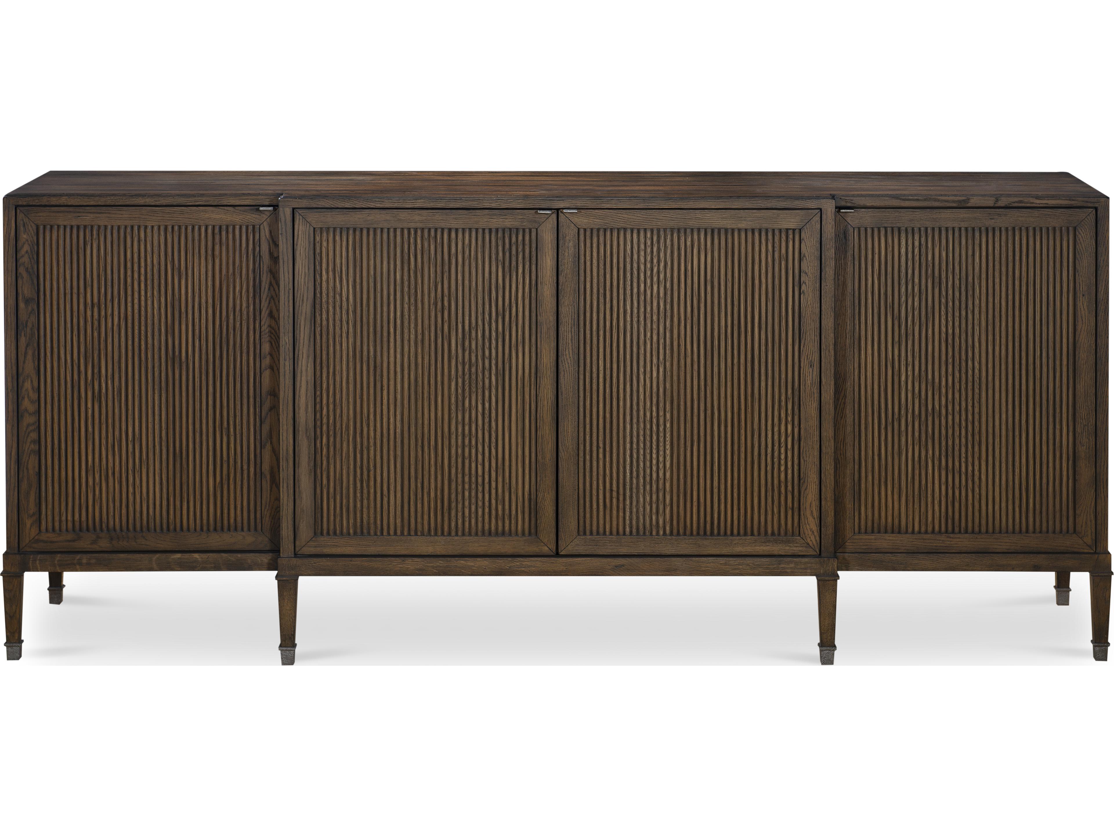 Century Furniture Camden Brown Rustic TV Stand