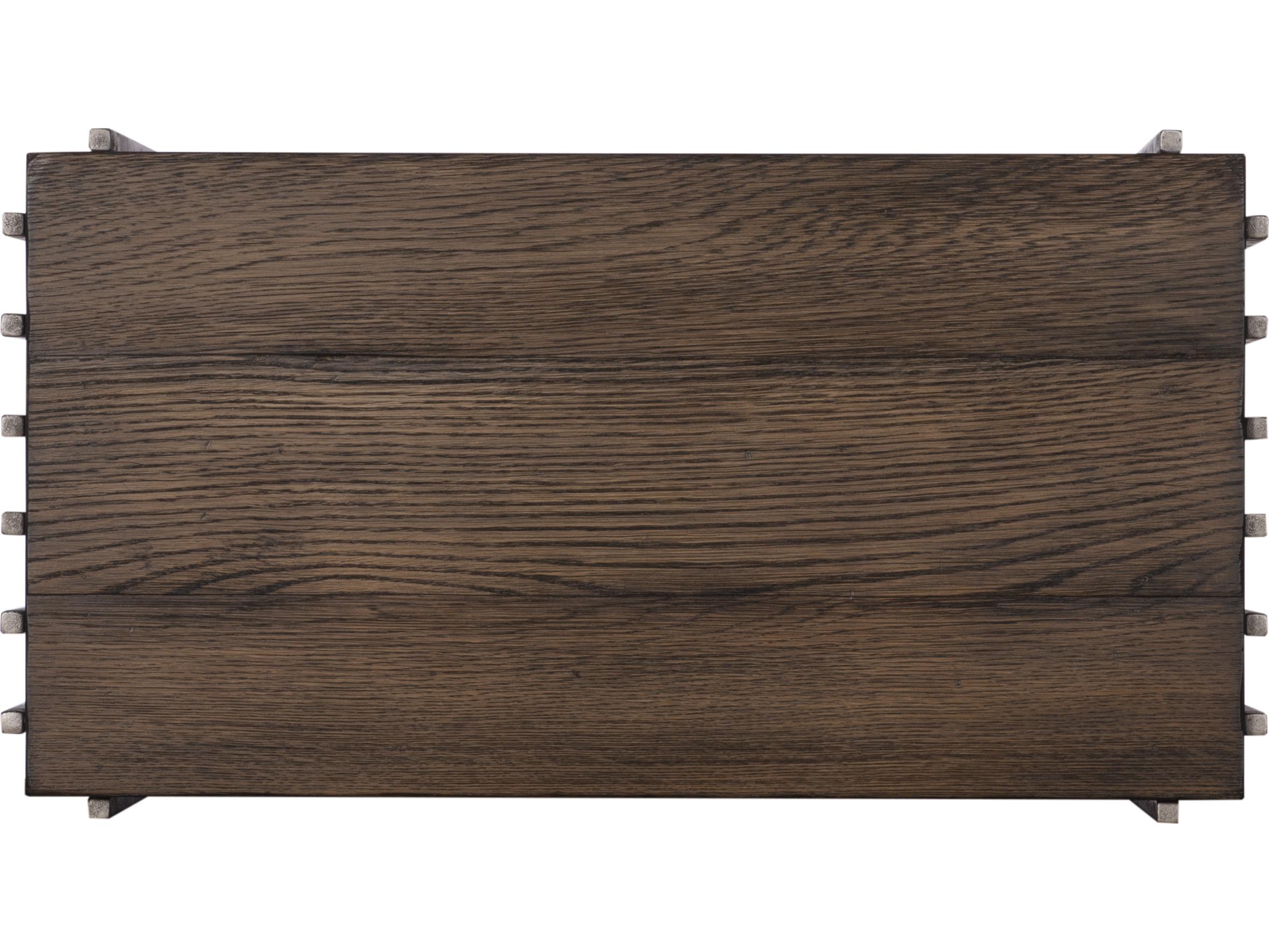 Century Furniture Camden Brown Rustic End Table