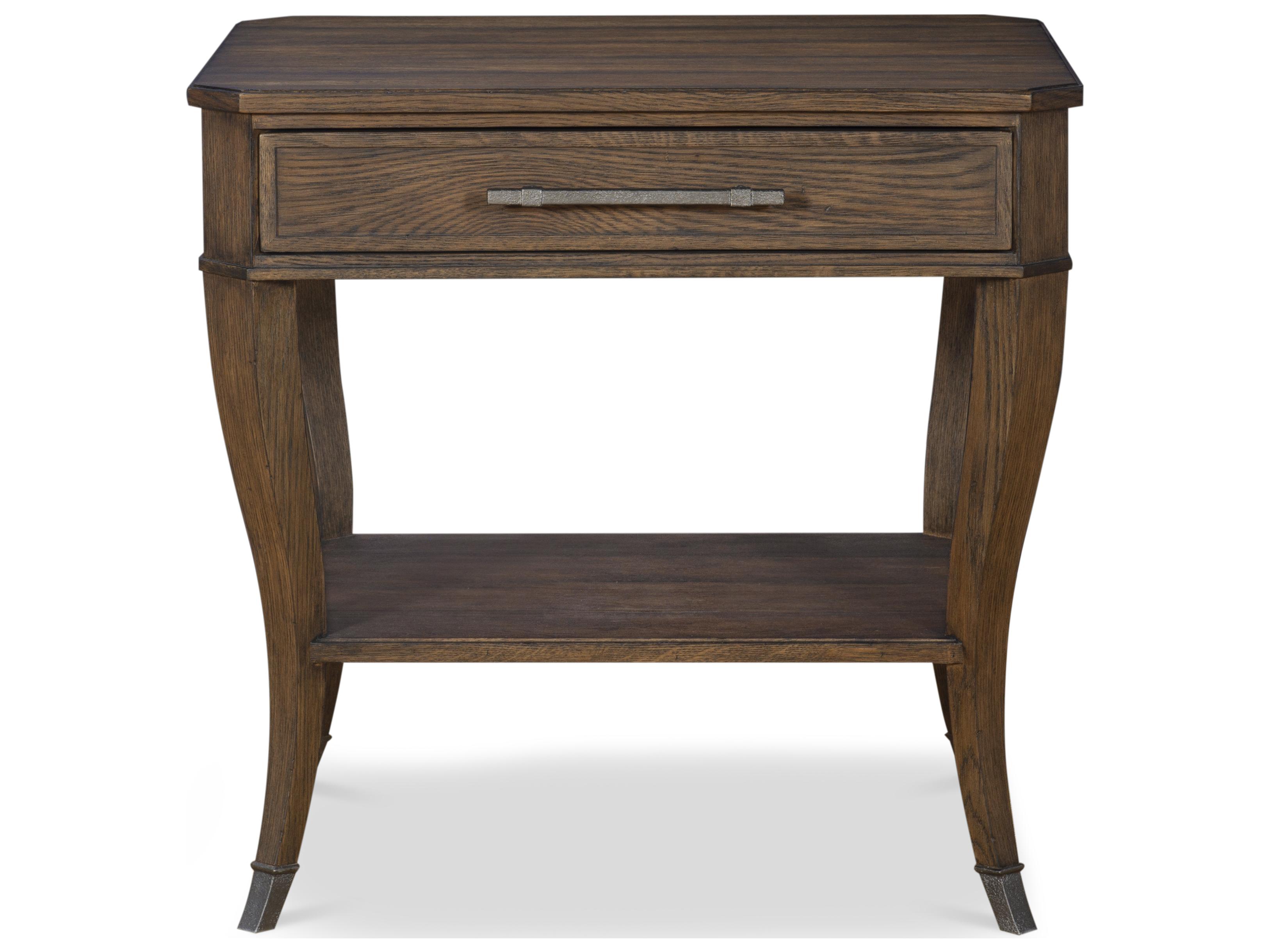 Century Furniture Camden Brown Rustic End Table