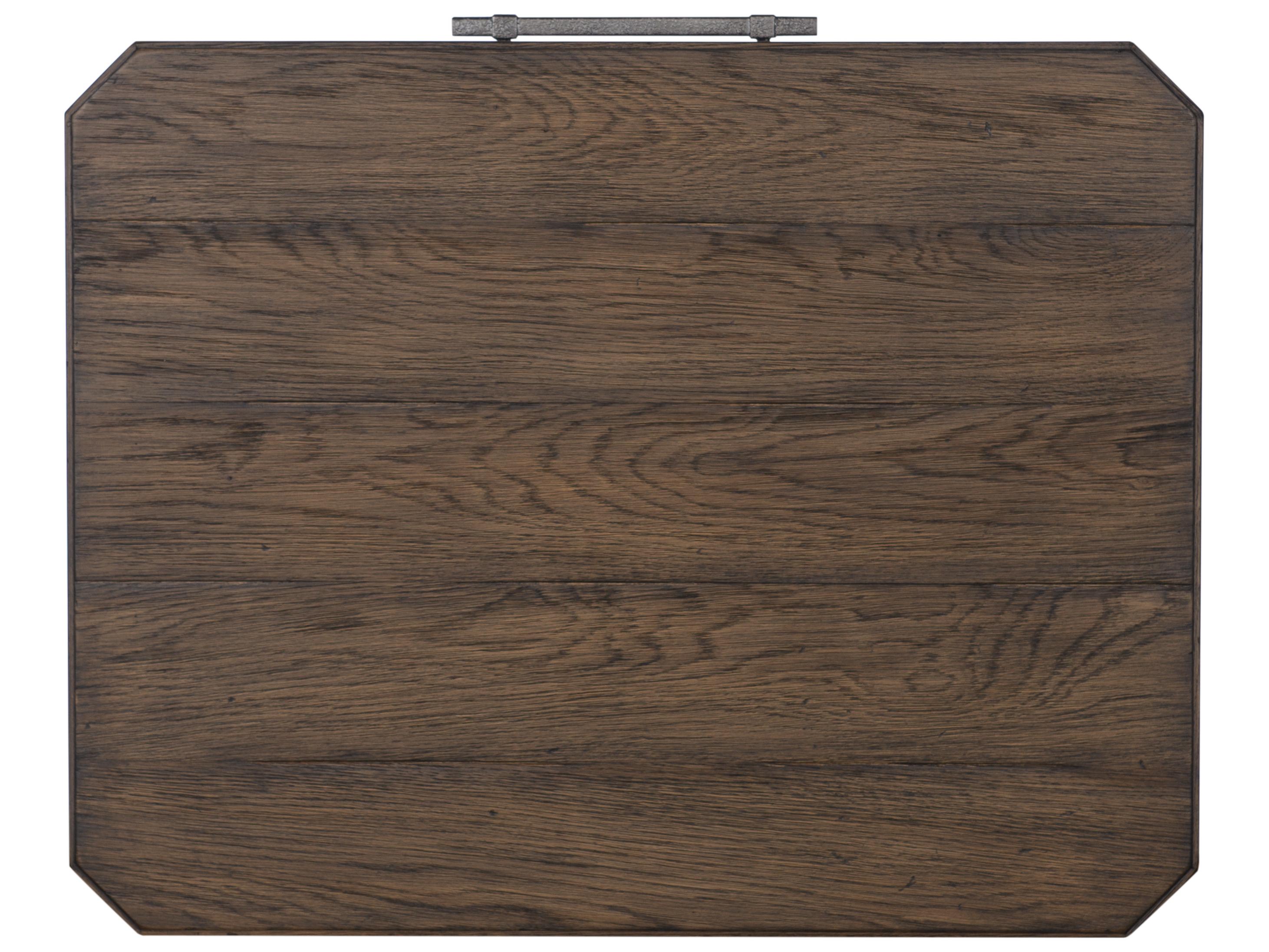 Century Furniture Camden Brown Rustic End Table