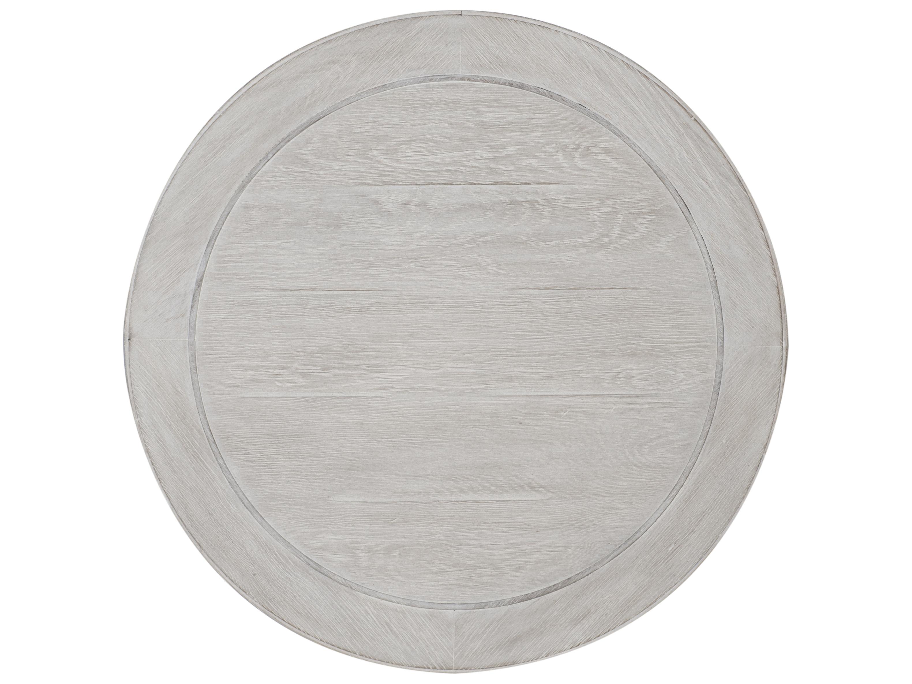 Century Furniture Camden White Rustic End Table