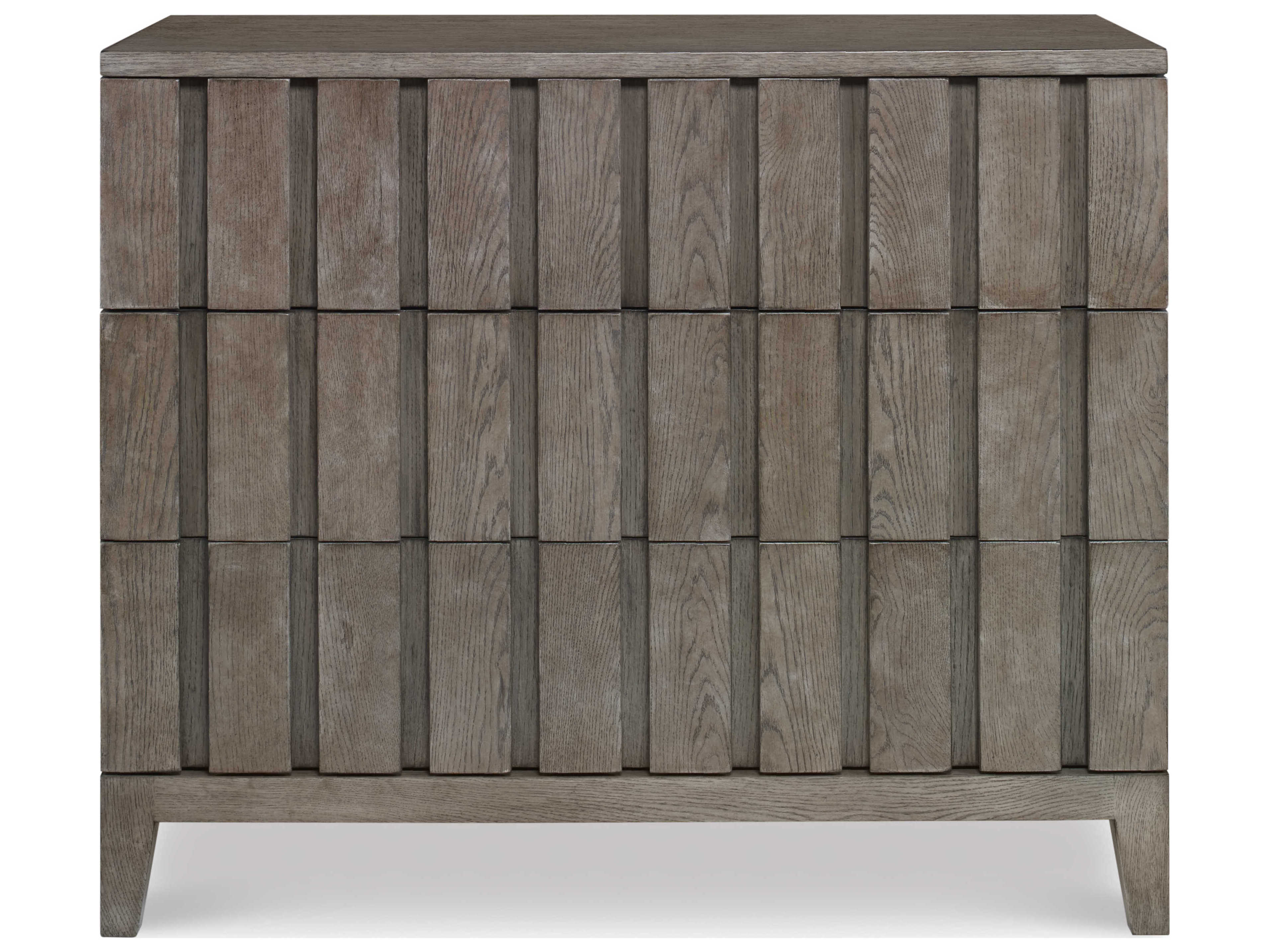 Century Furniture Casa Bella Timber Grey Brown Oak Wood Accent Chest