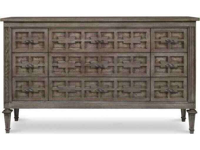 Century Furniture Casa Bella Brown Oak Wood Dresser