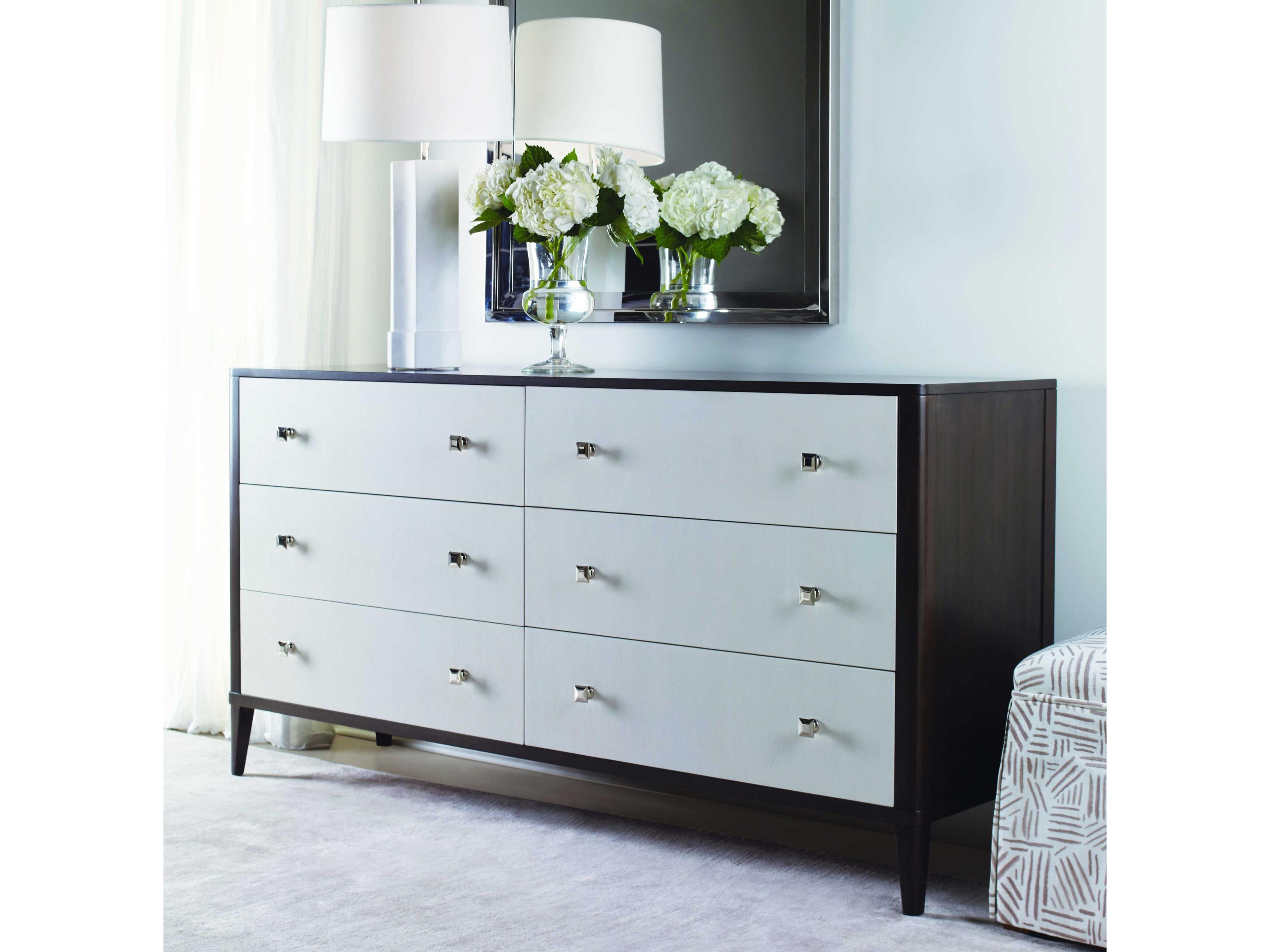 Century Furniture Aria 6-Drawers Beech Wood Double Dresser