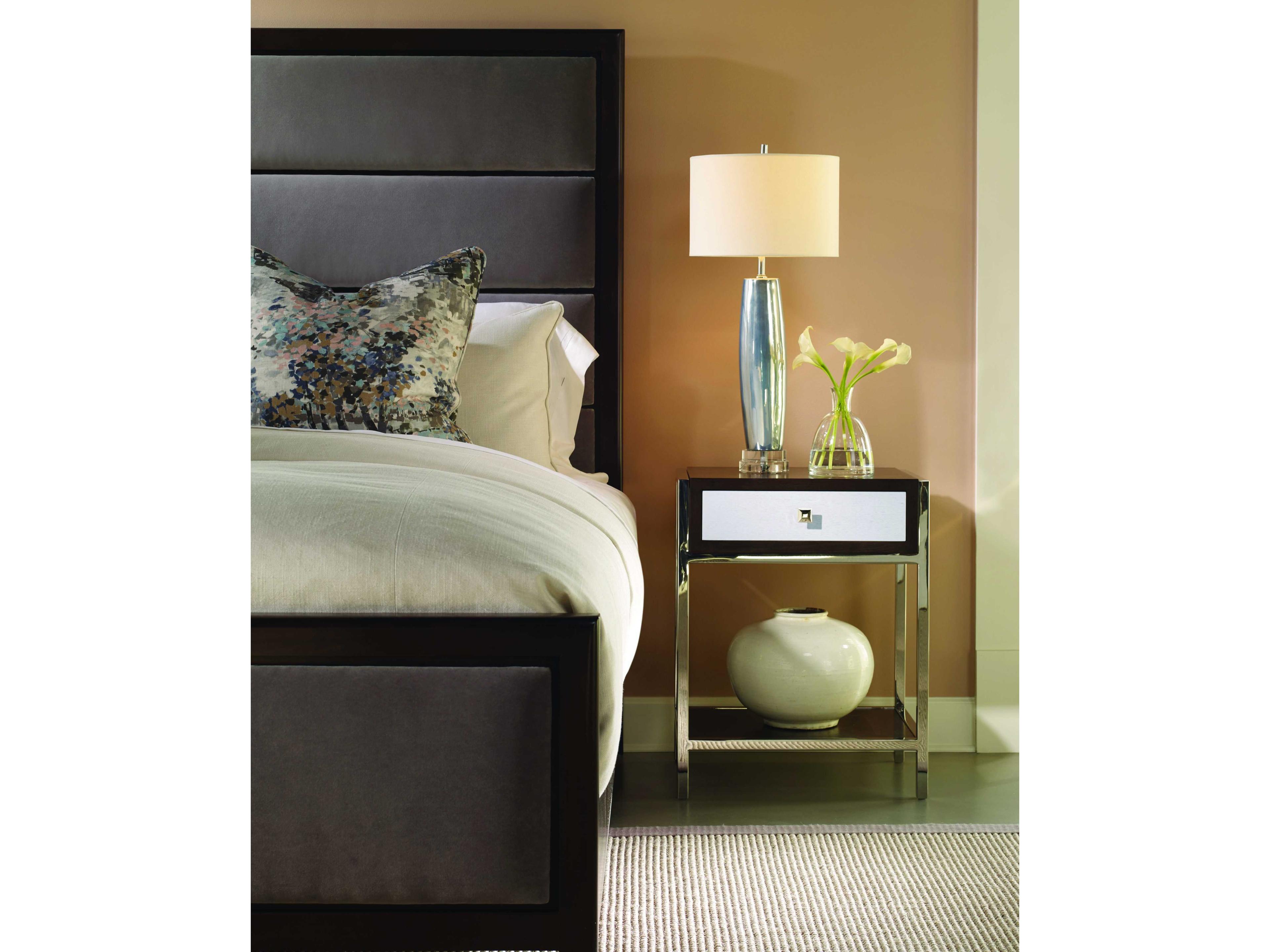 Century Furniture Aria 1-Drawer Beech Wood Nightstand