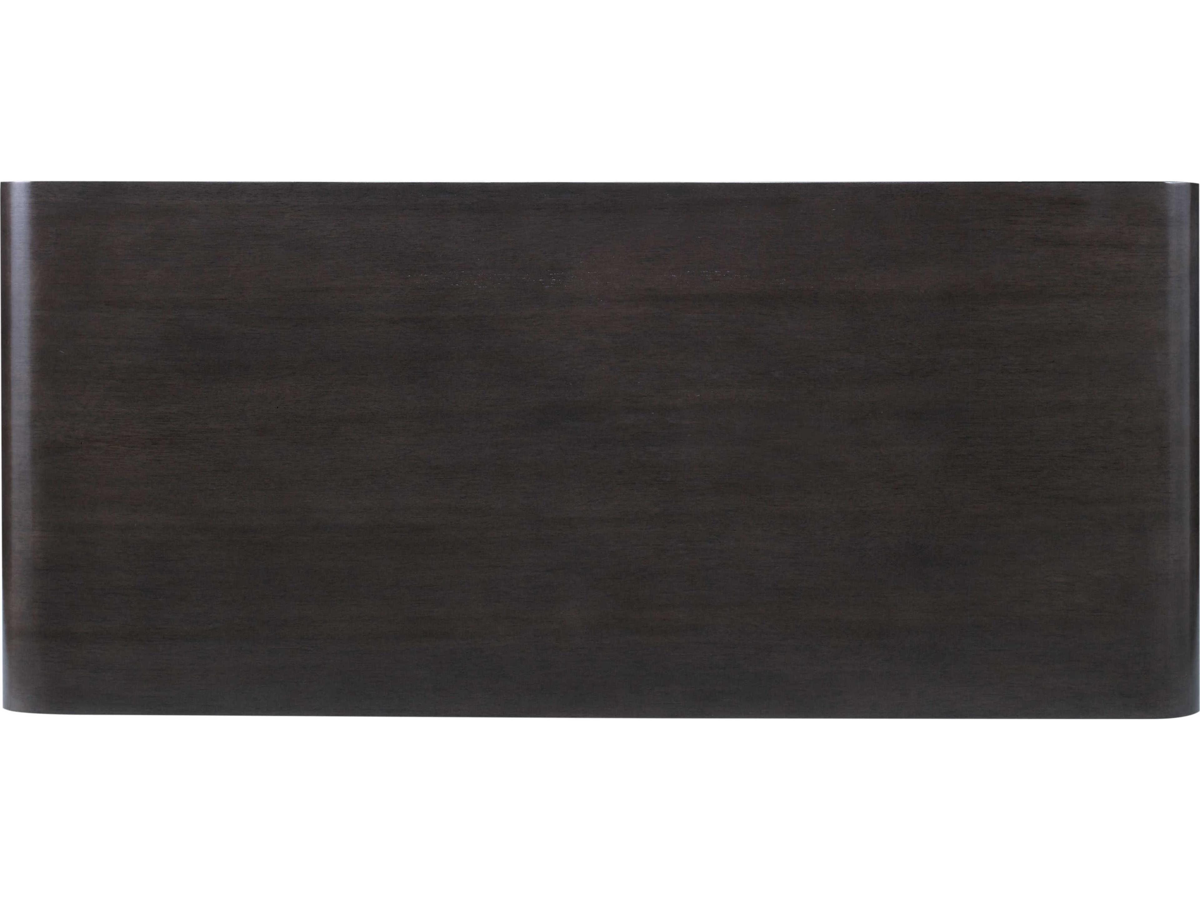 Century Furniture Aria Rectangular Wood Brownstone Oxford White Coffee Table