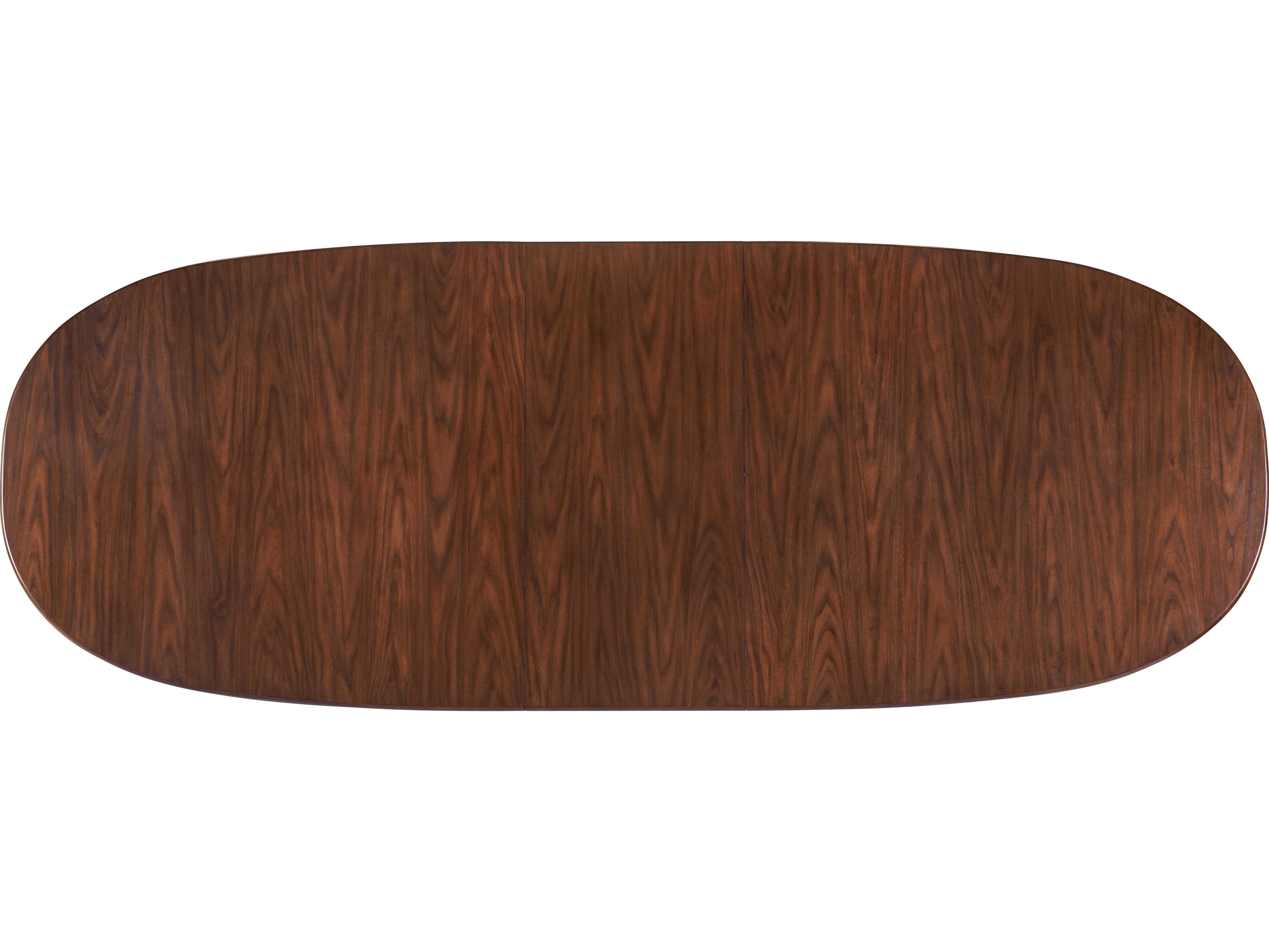 Century Furniture Carrier and Company Case Quentin Oval Wood Dining Table