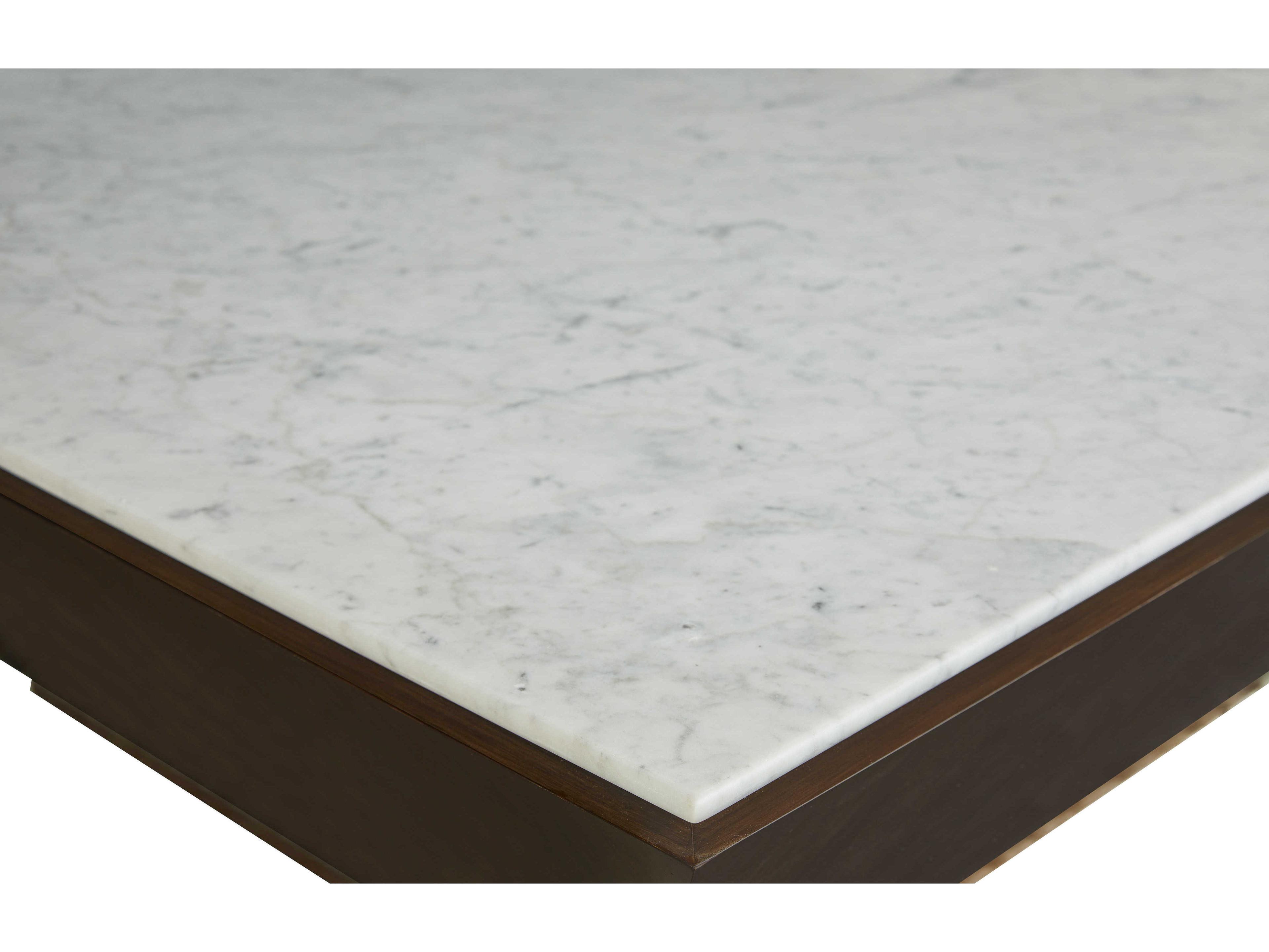 Century Furniture Compositions Square Marble Bridgeton Coffee Table