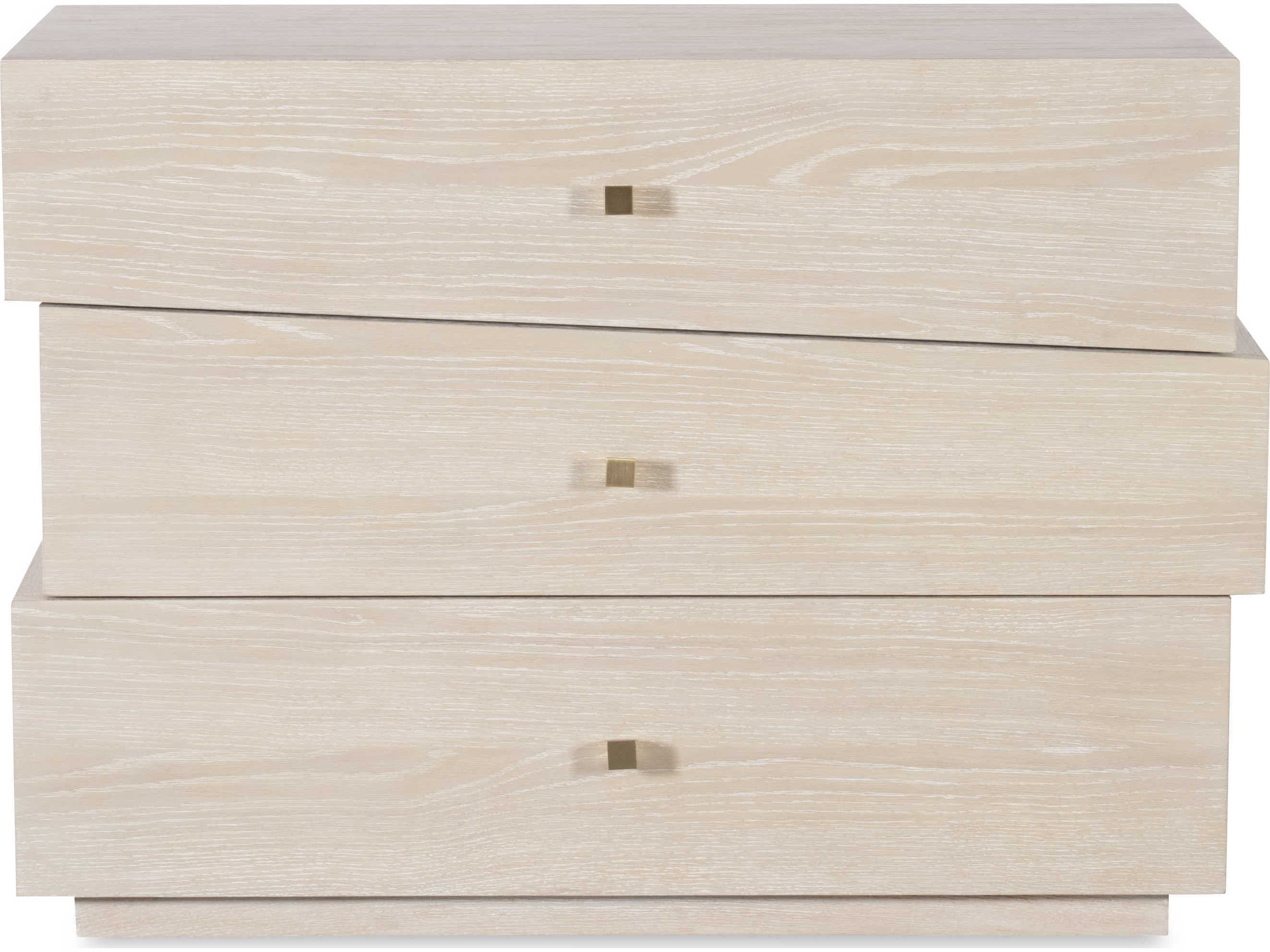 Century Furniture Cadence Sand Cerused Beige Oak Wood Accent Chest