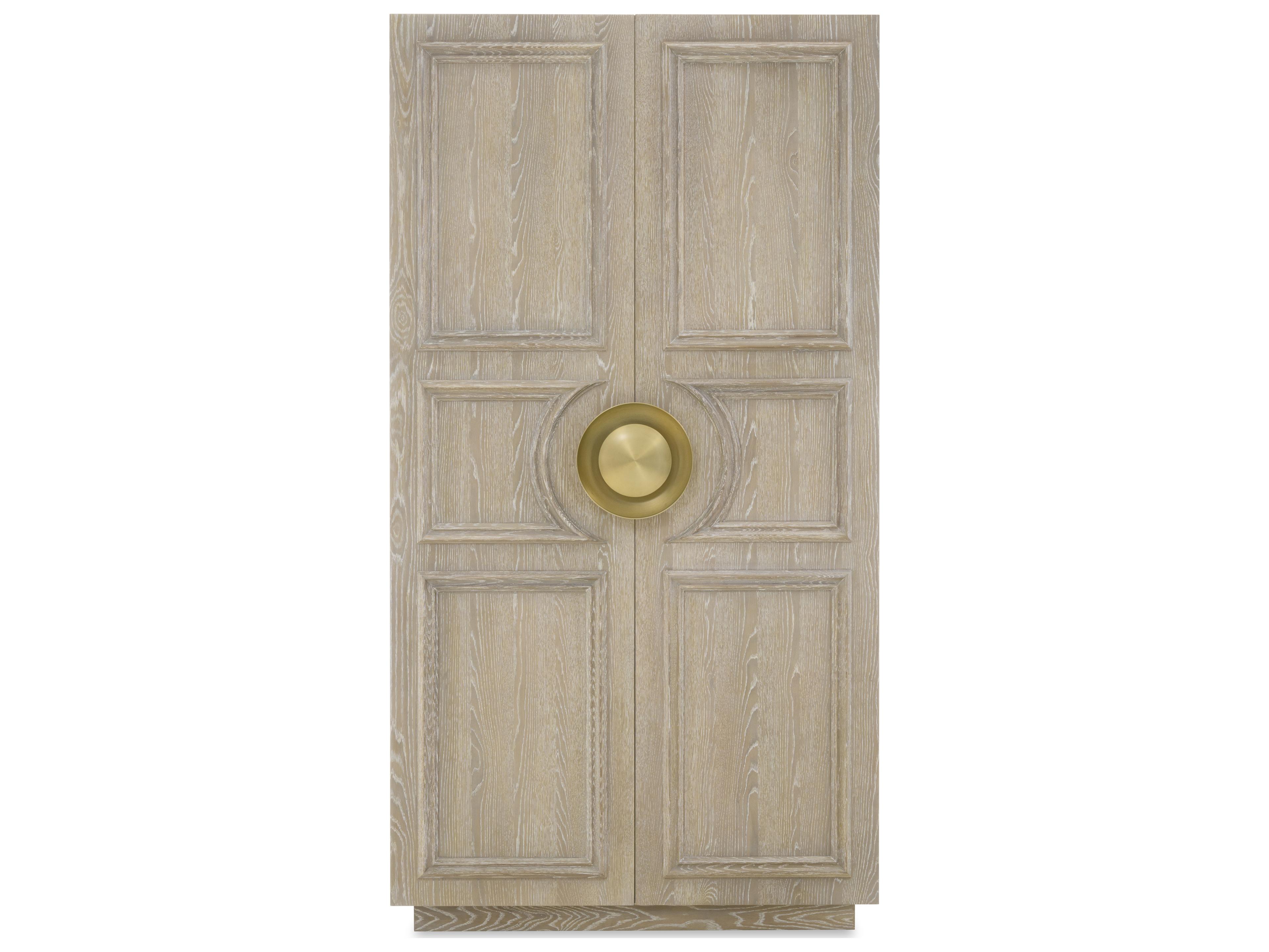 Century Furniture Cadence Oak Wardrobe Armoire