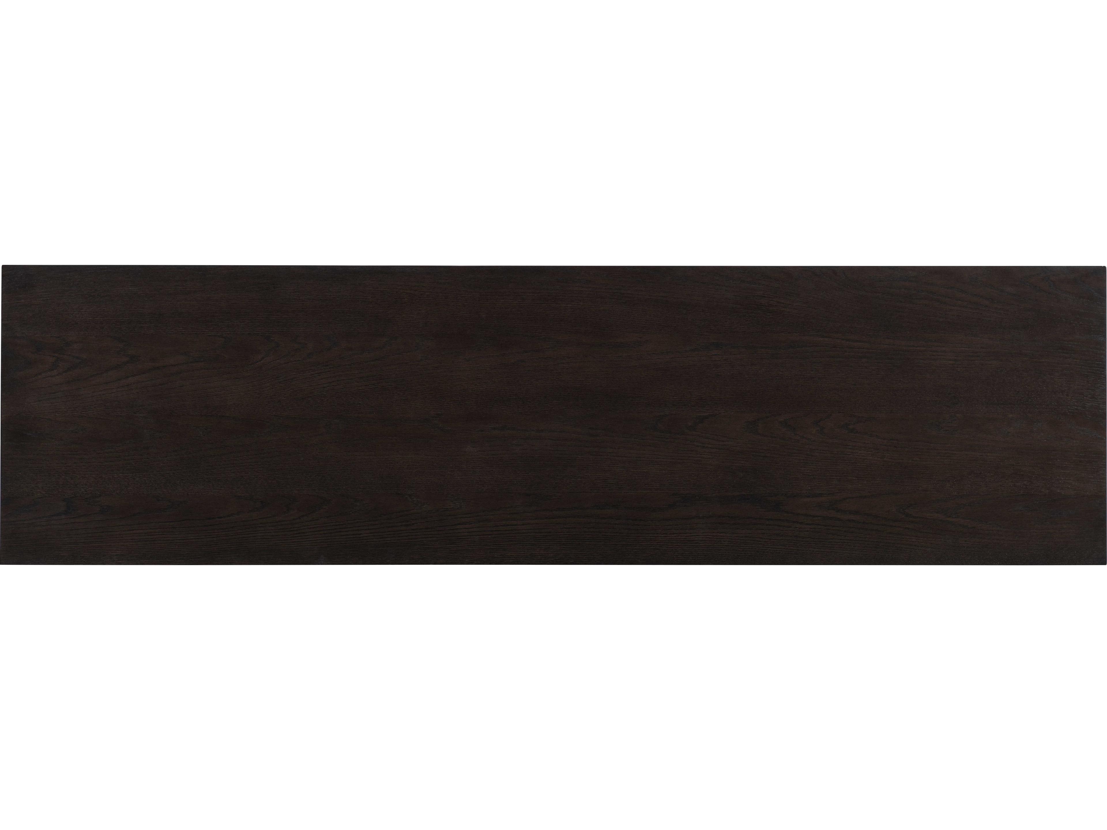 Century Furniture Cadence 6-Drawers Brown Oak Wood Double Dresser