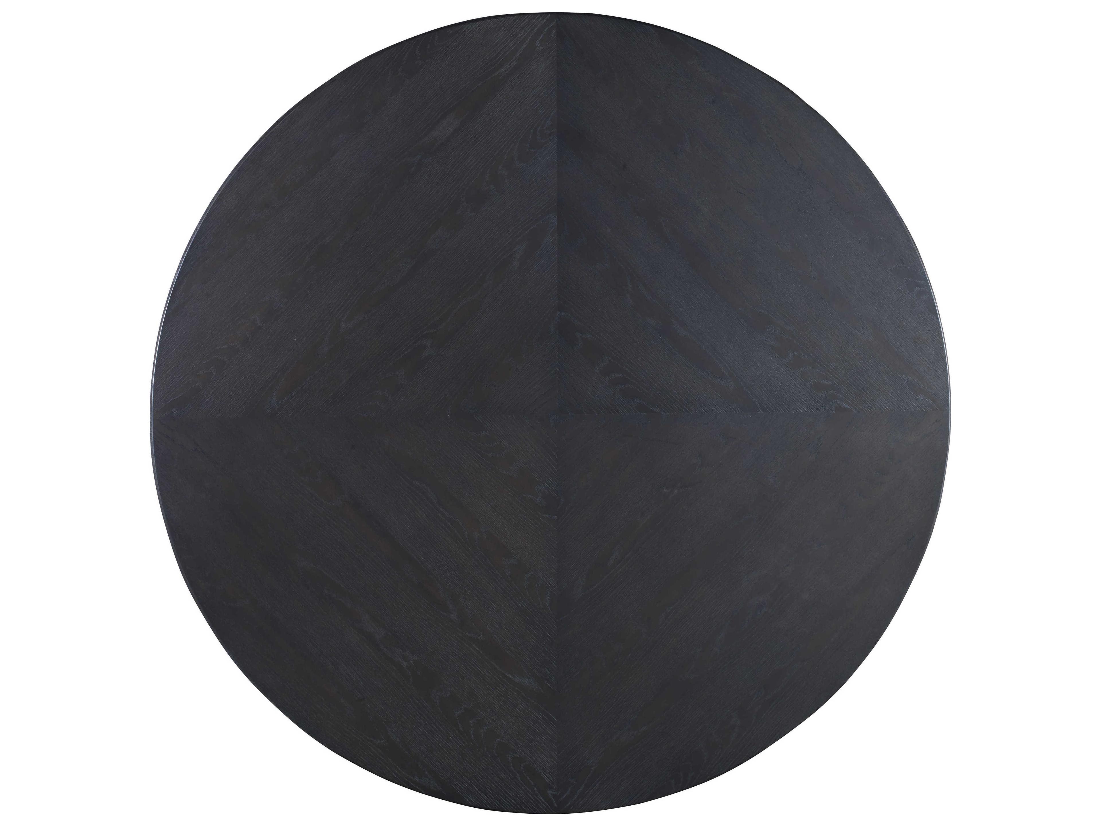 Century Furniture Cadence Round Wood Mocha Dining Table