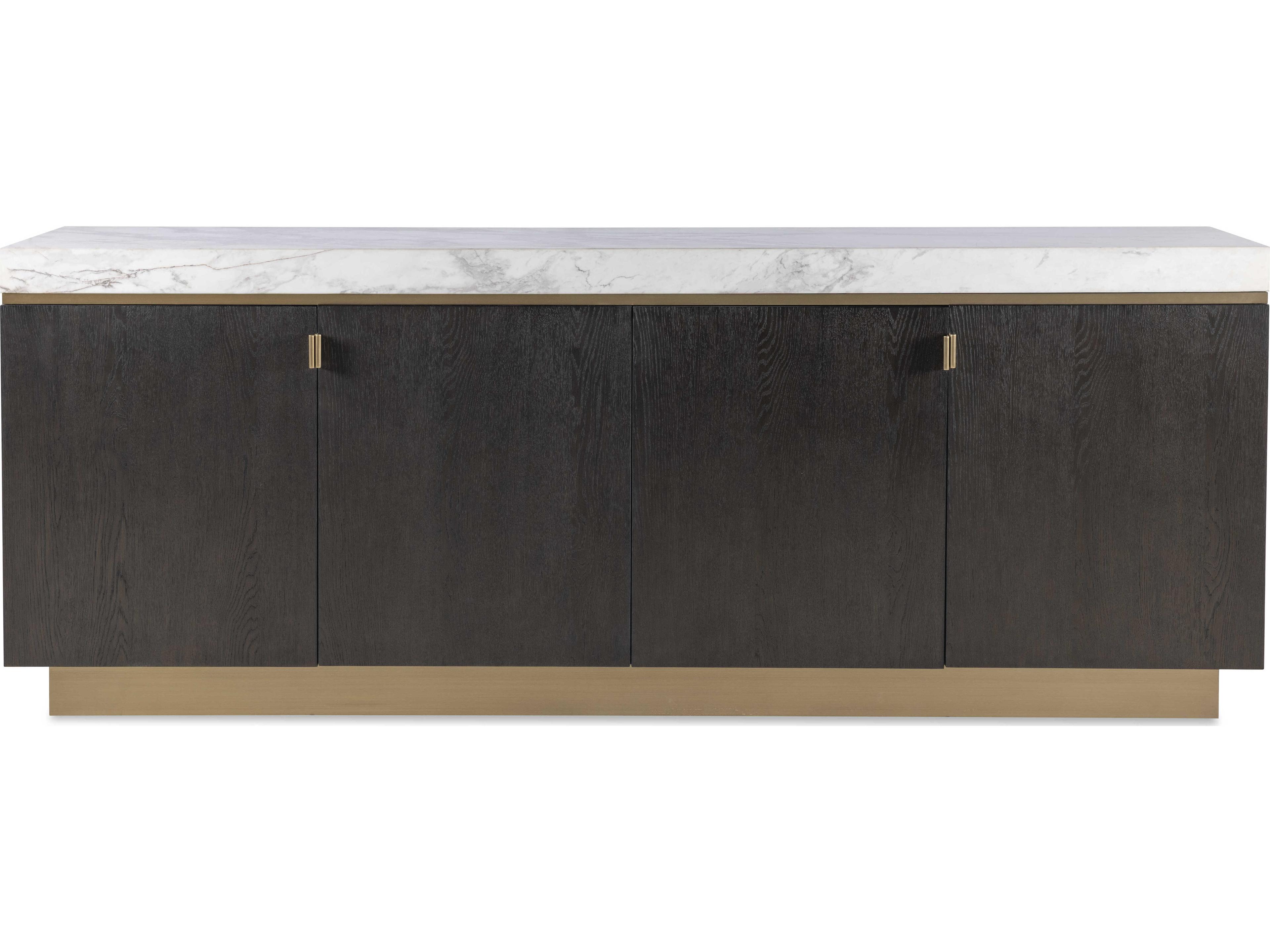 Century Furniture Cadence 90" Oak Wood Mocha Sideboard