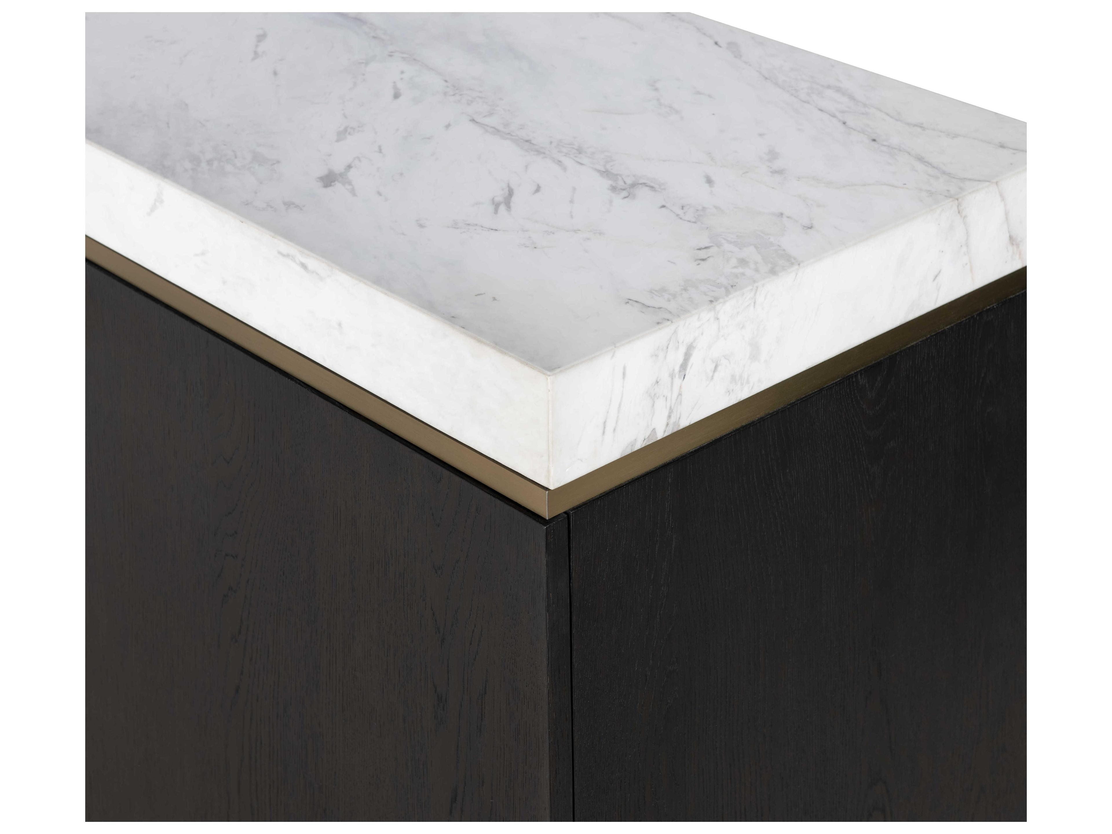 Century Furniture Cadence 90" Oak Wood Mocha Sideboard