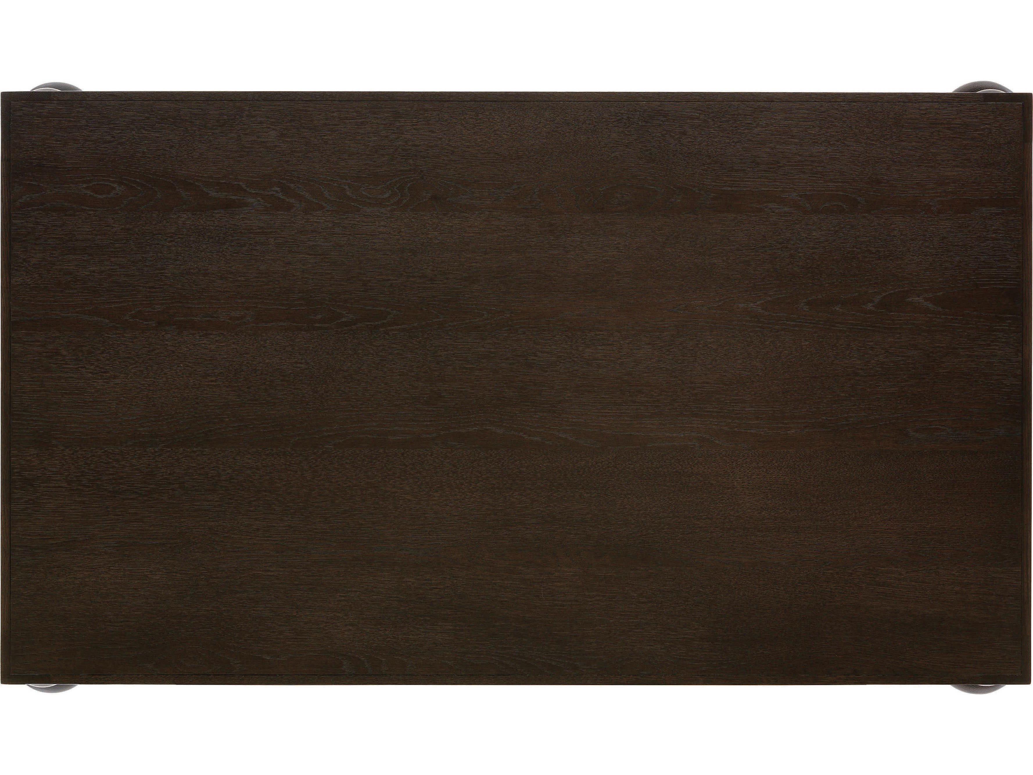 Century Furniture Cadence Rectangular Wood Mocha Coffee Table