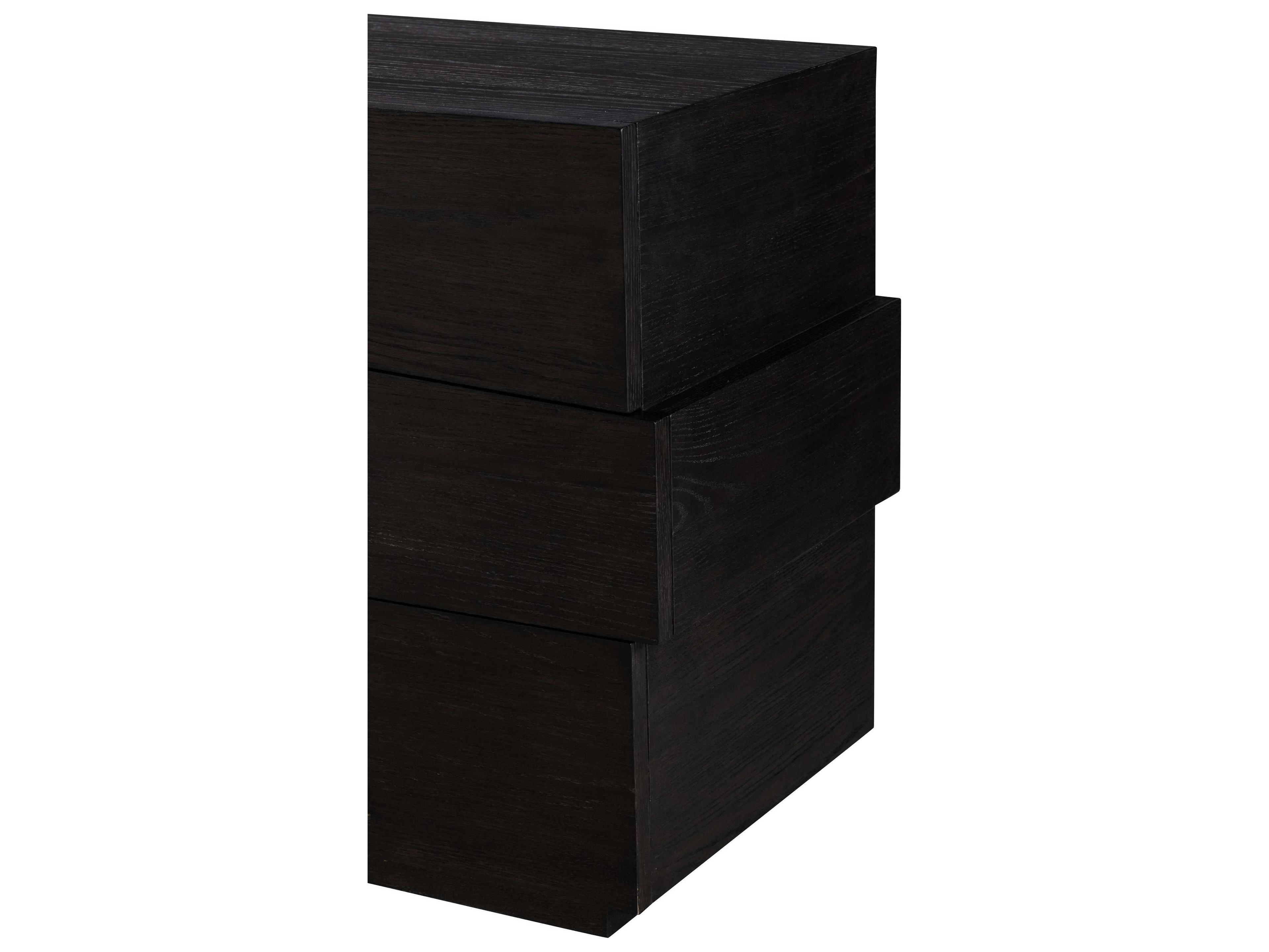 Century Furniture Cadence Mocha Brown Oak Wood Accent Chest