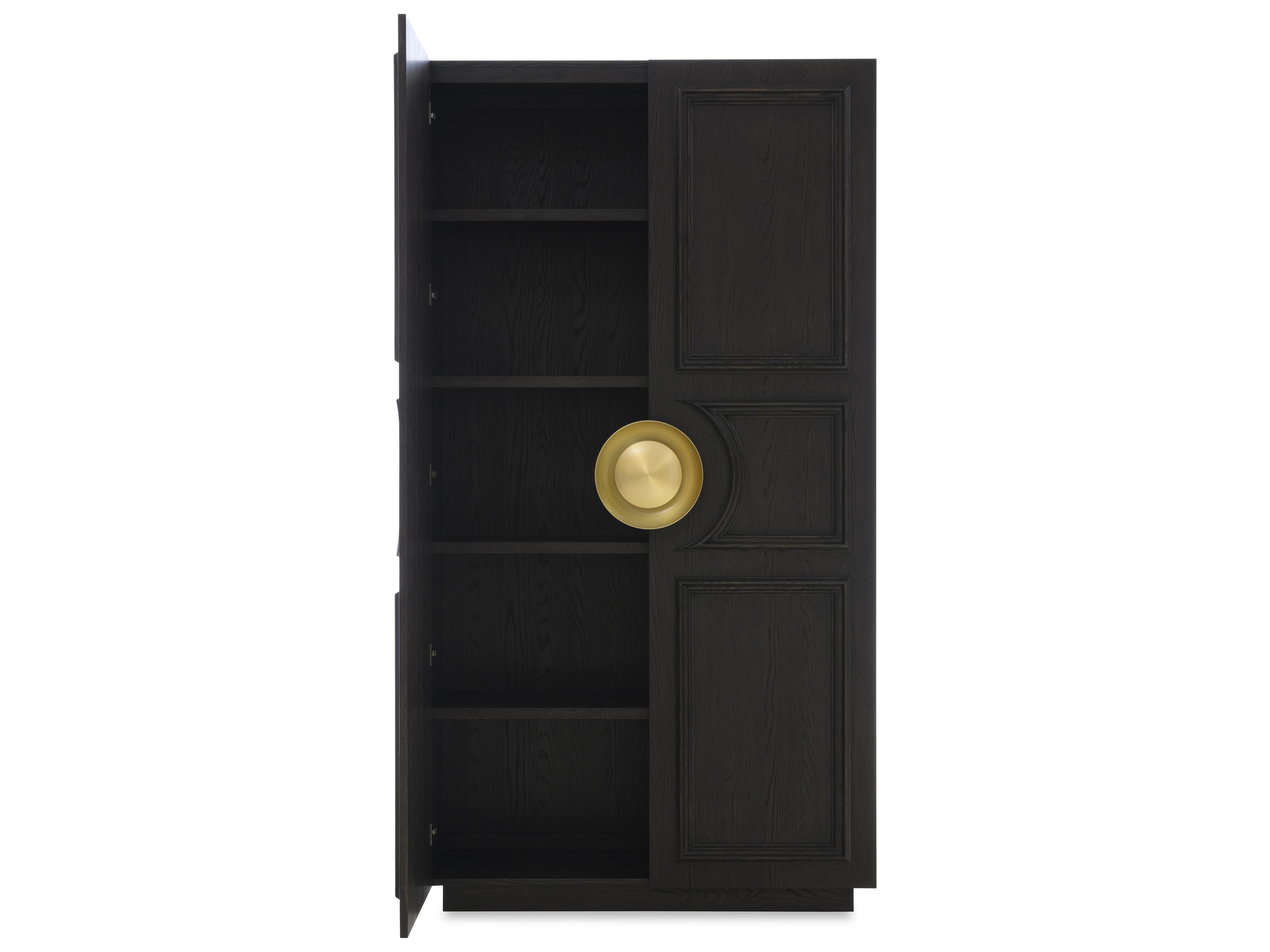 Century Furniture Cadence Black Wardrobe Armoire