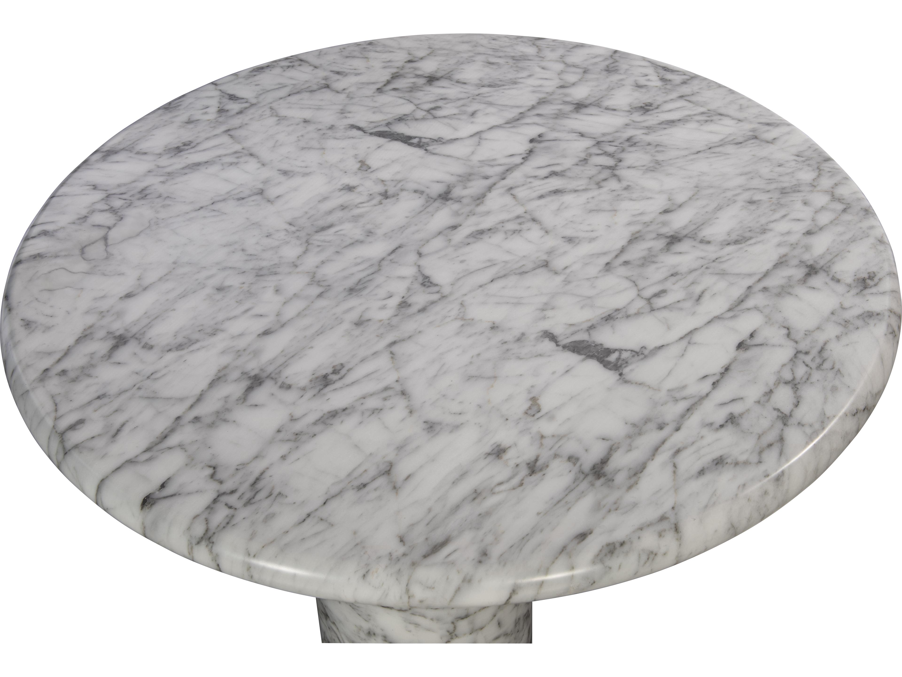 Century Furniture Cadence Round Faux Marble Coffee Table
