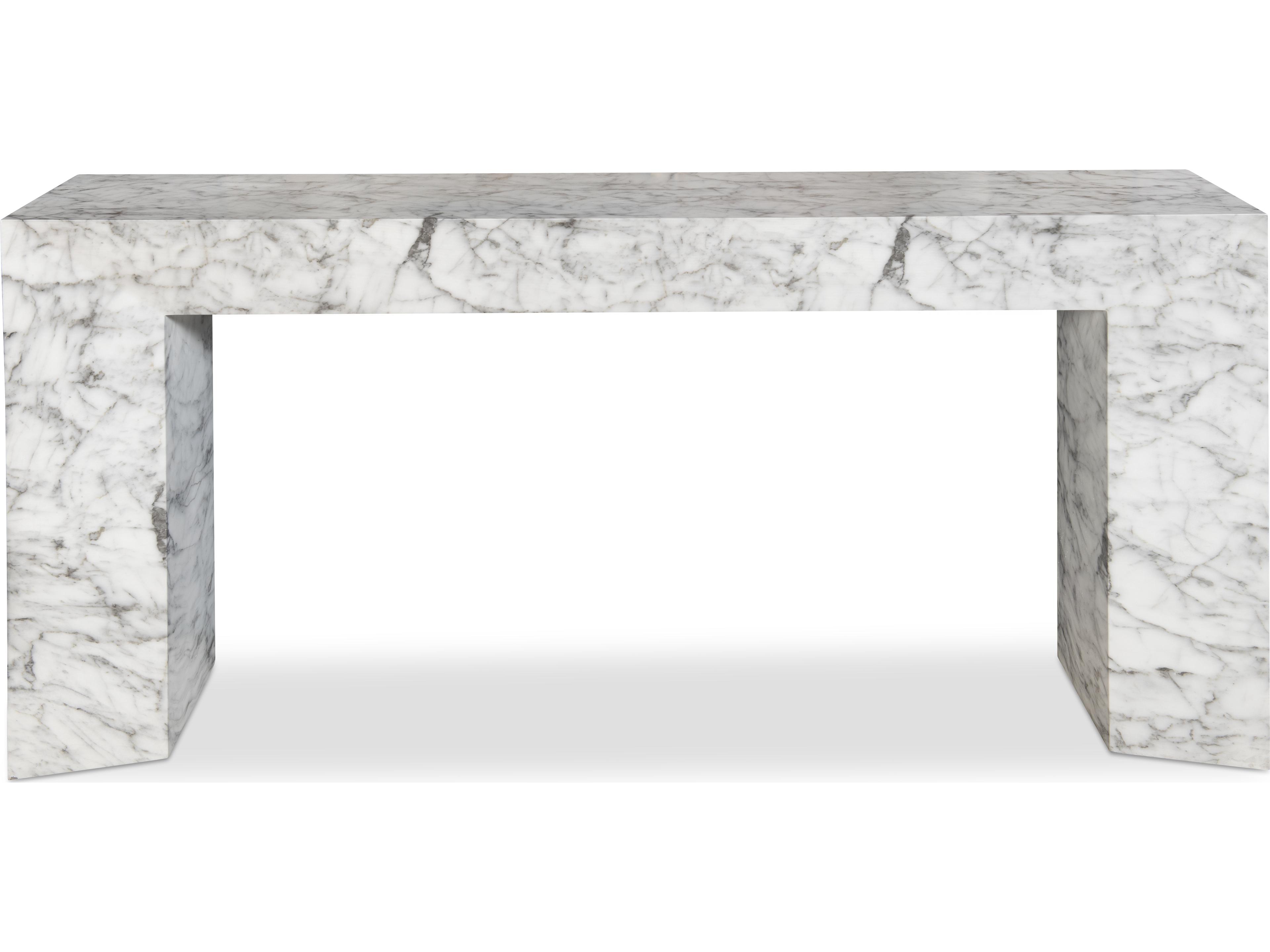 Century Furniture Cadence Rectangular Marble Console Table