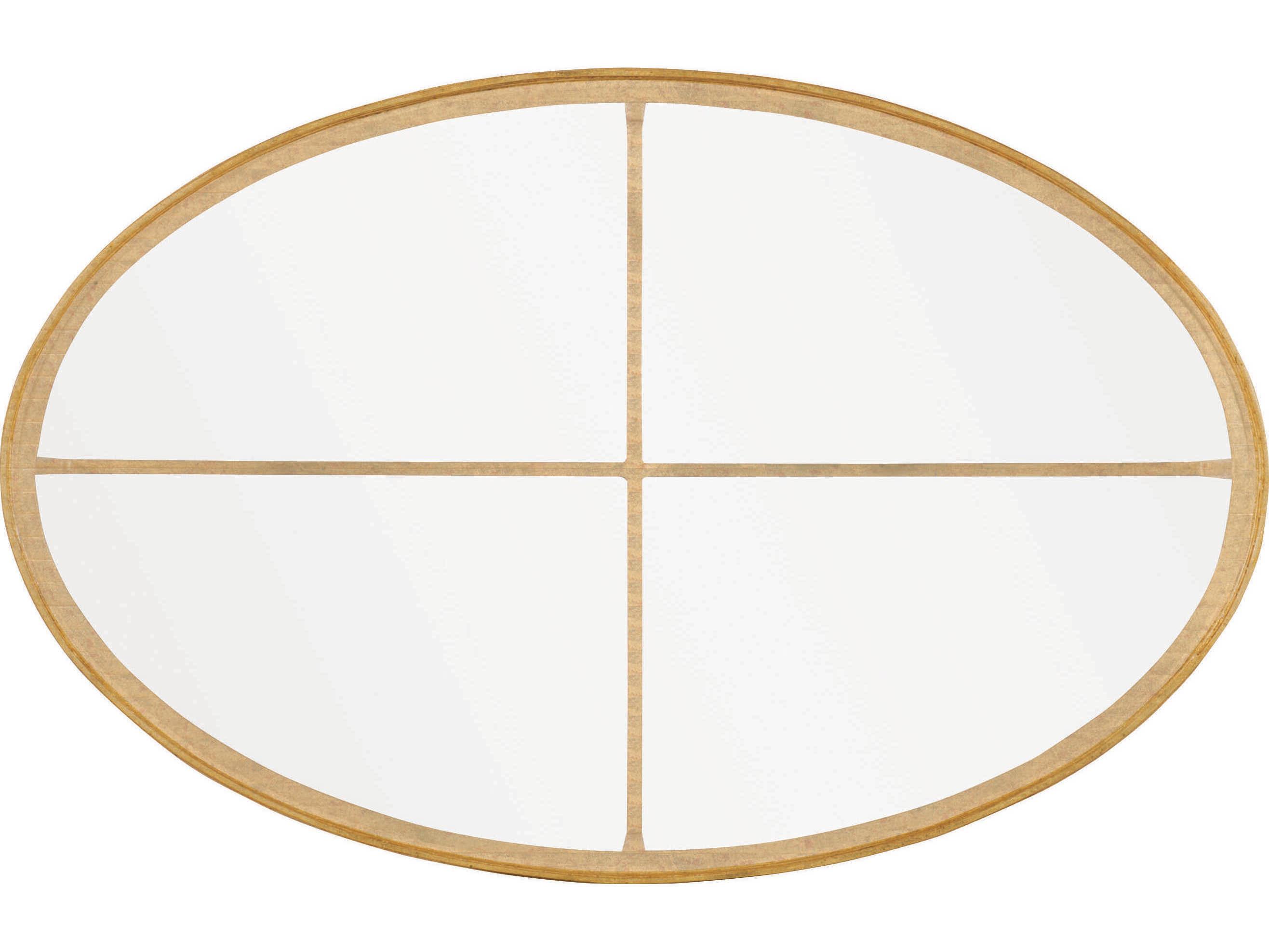 Century Furniture Details Occasional Oval Glass Coffee Table