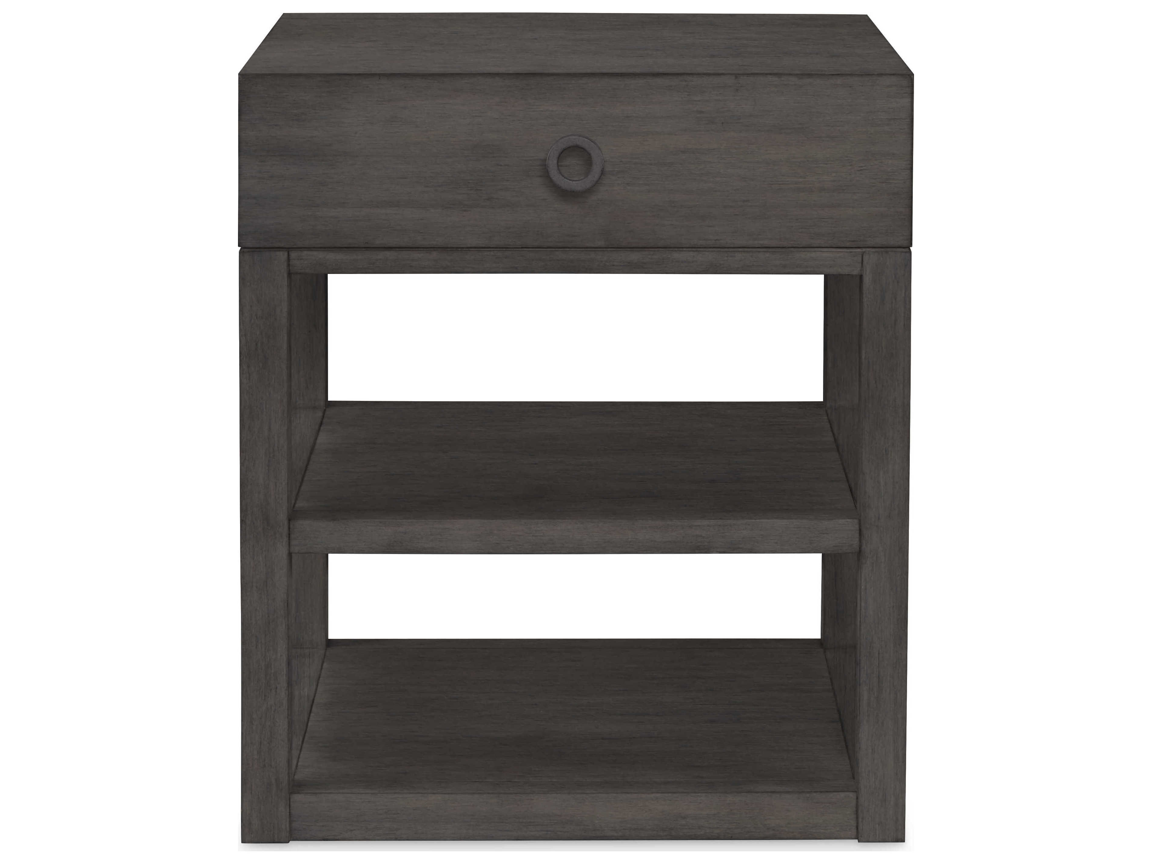 Century Furniture Curate 1-Drawer Brown Nightstand