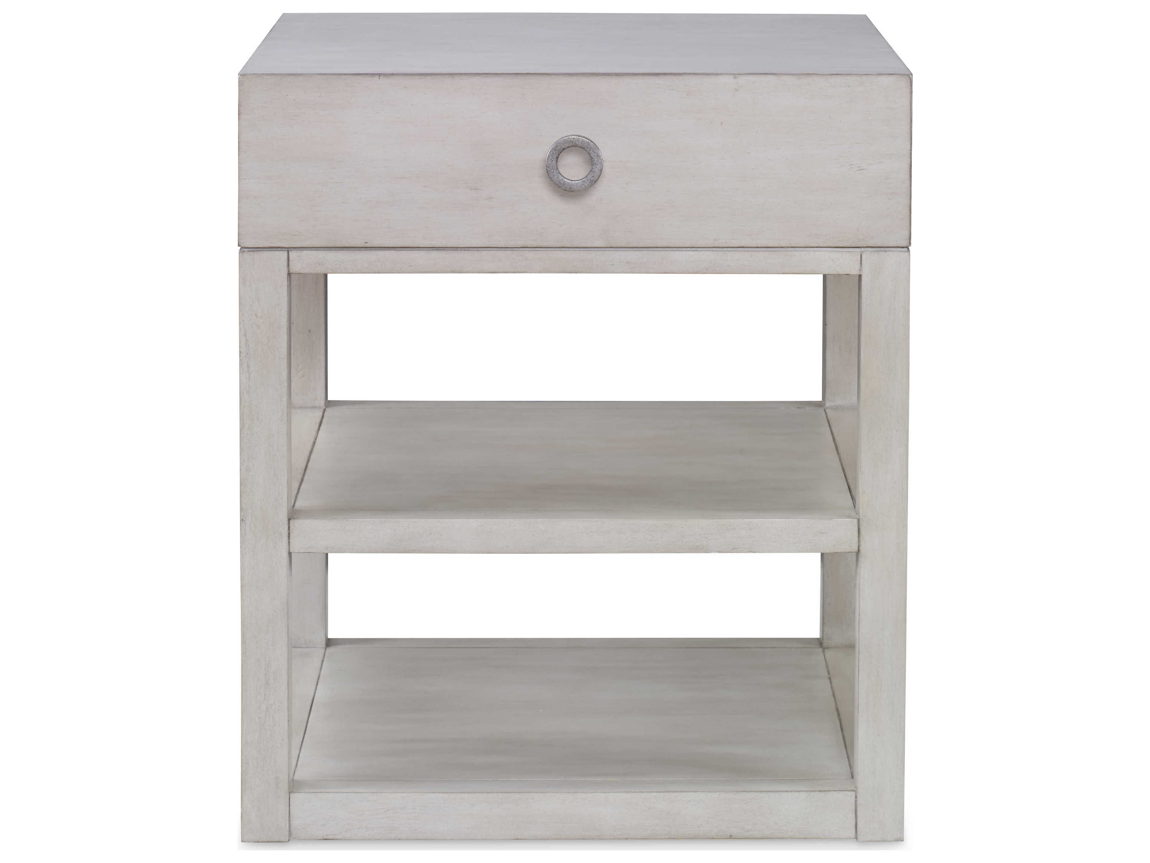 Century Furniture Curate 1-Drawer White Nightstand