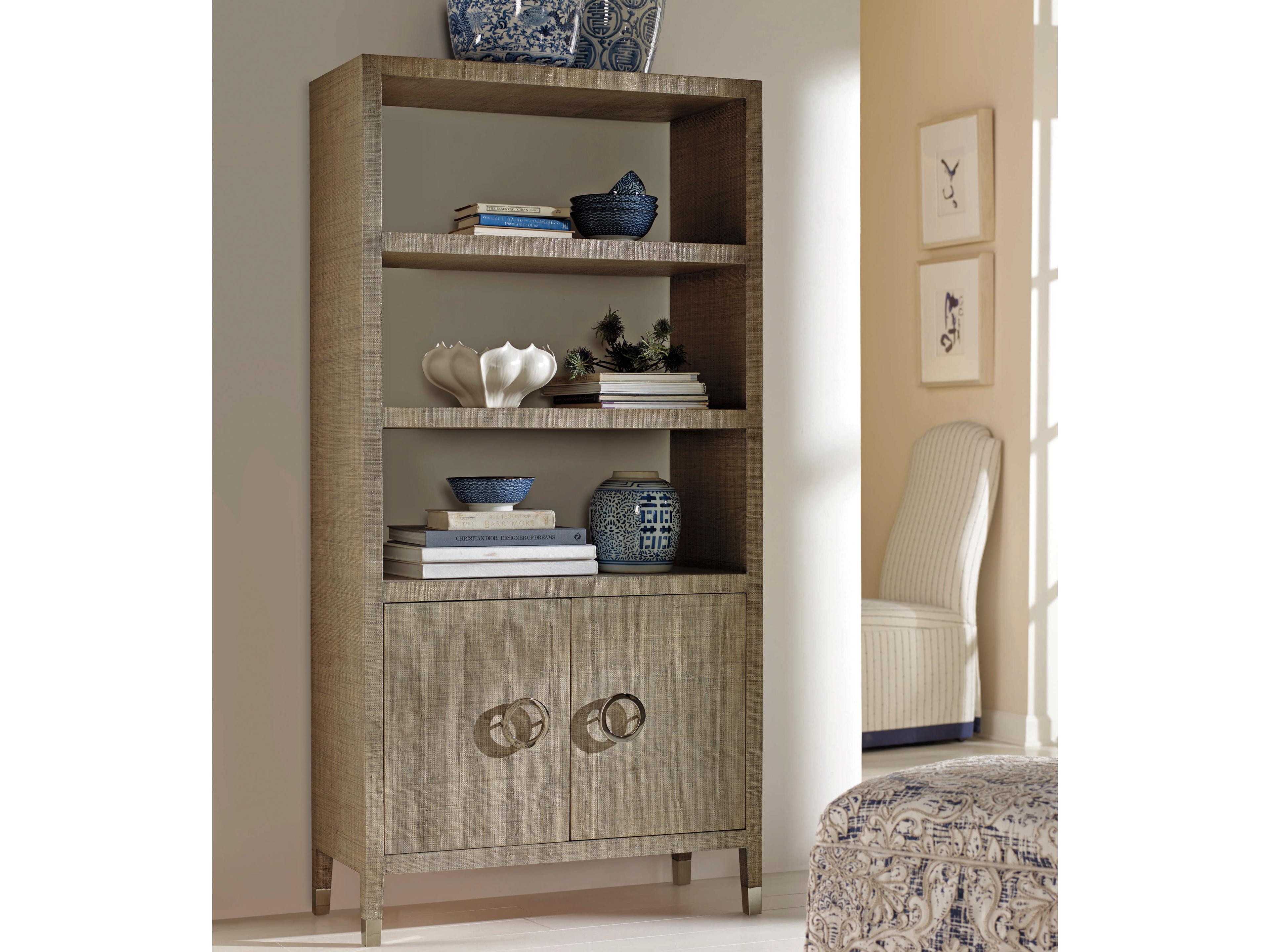 Century Furniture Curate French Grey Bookcase
