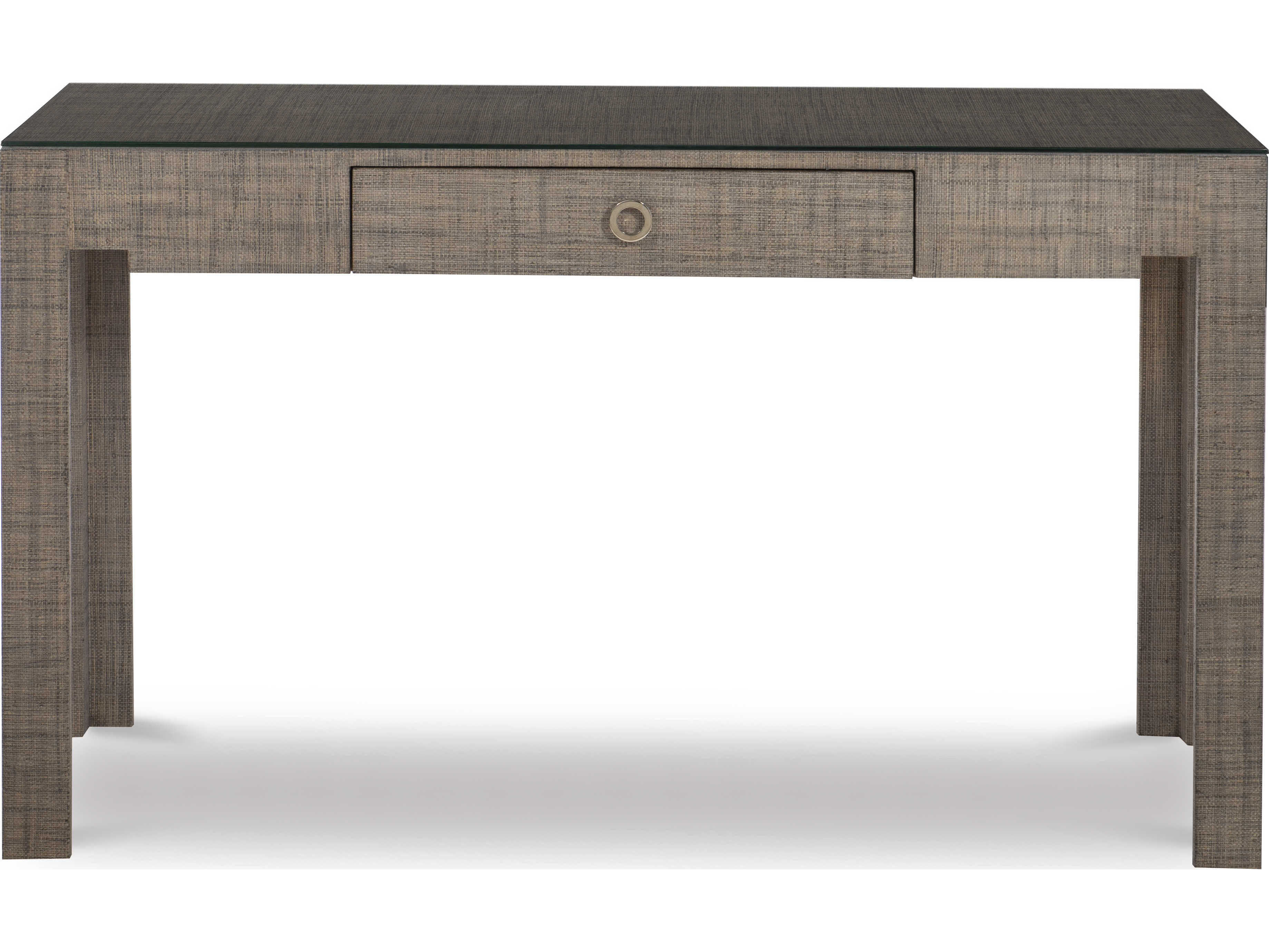 Century Furniture Curate French Grey Mahogany Wood Secretary Desk