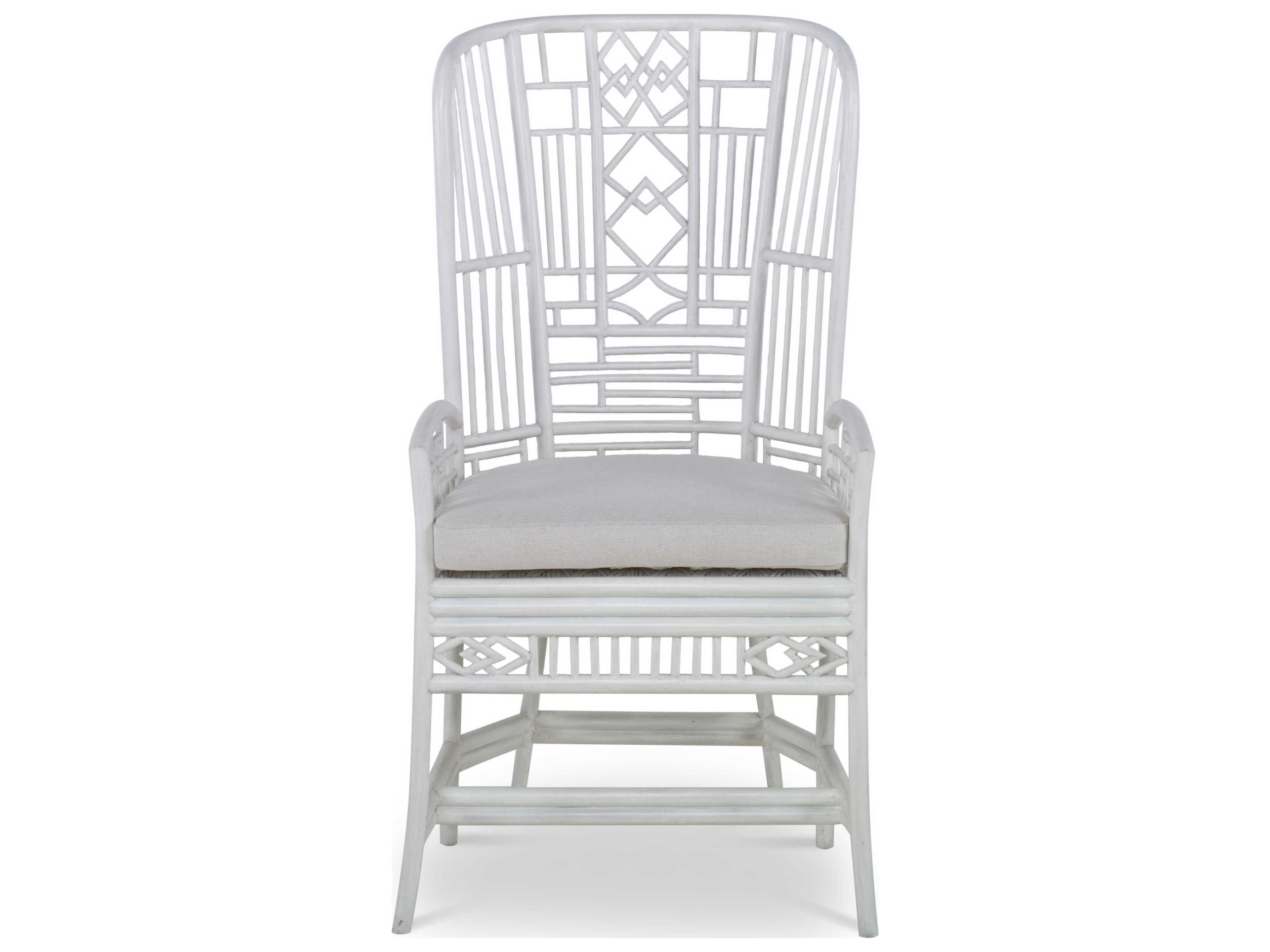 Century Furniture Curate White Upholstered Office Chair