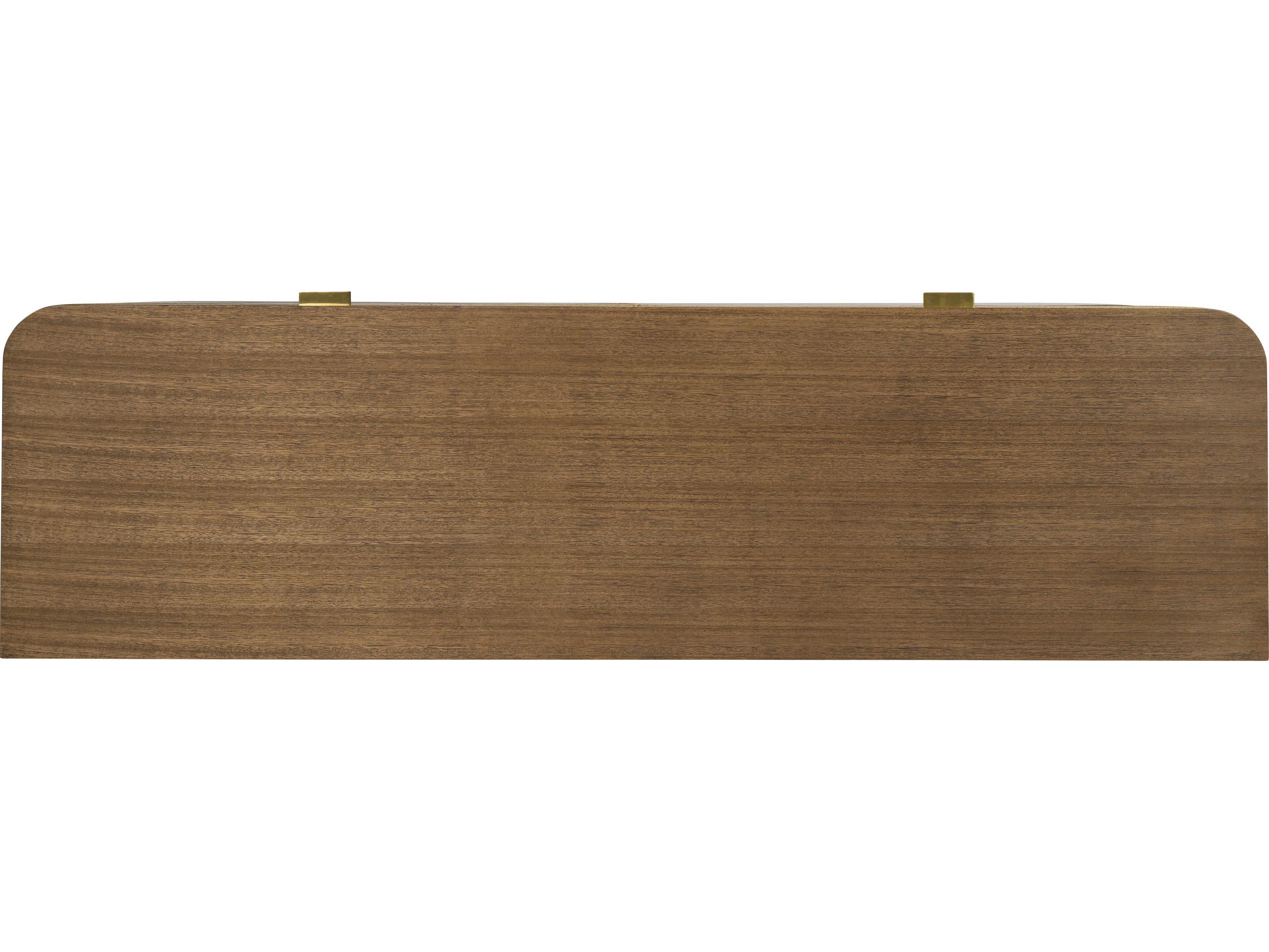 Century Furniture Curate Cruz 6-Drawers Natural Mahogany Wood Double Dresser