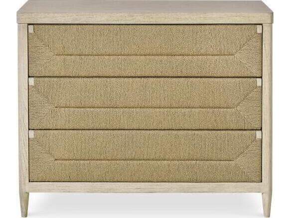 Century Furniture Curate 3-Drawers Beige Mindi Wood Dresser