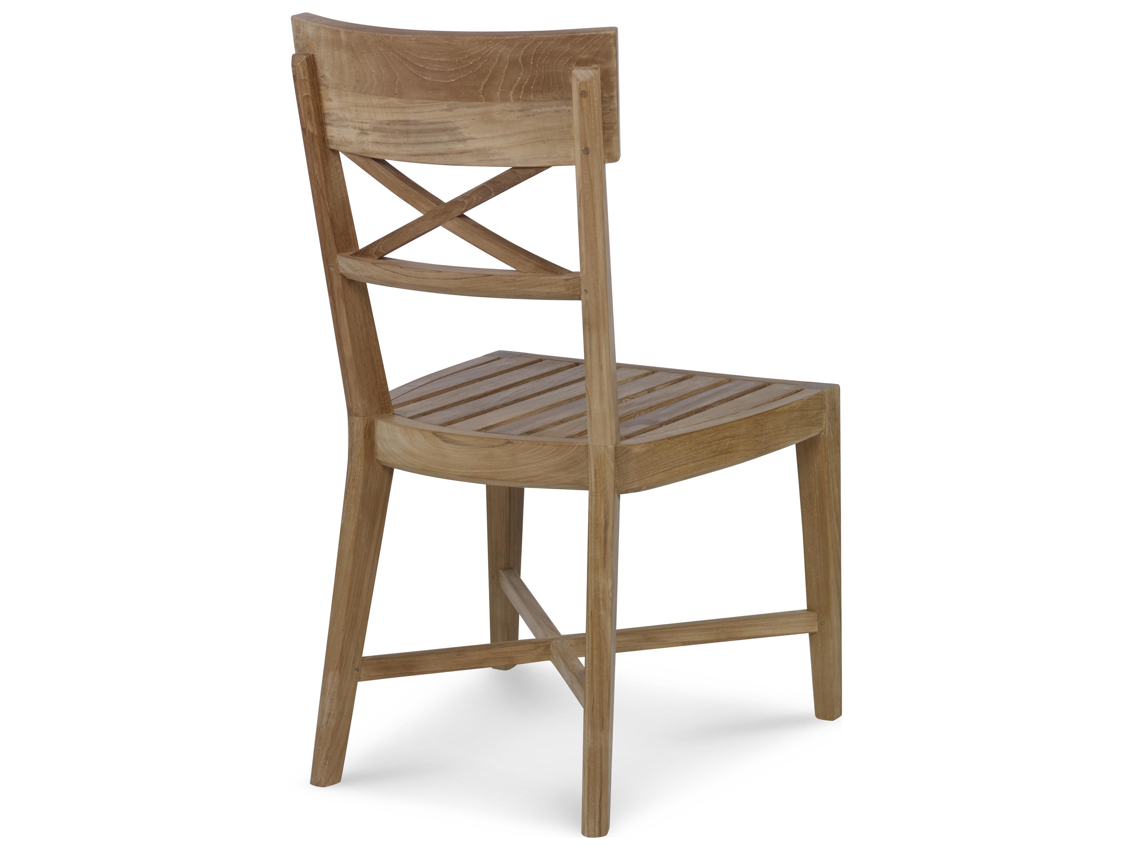 Century Furniture West Bay (d43) Teak Wood Oak Armless Dining Chair