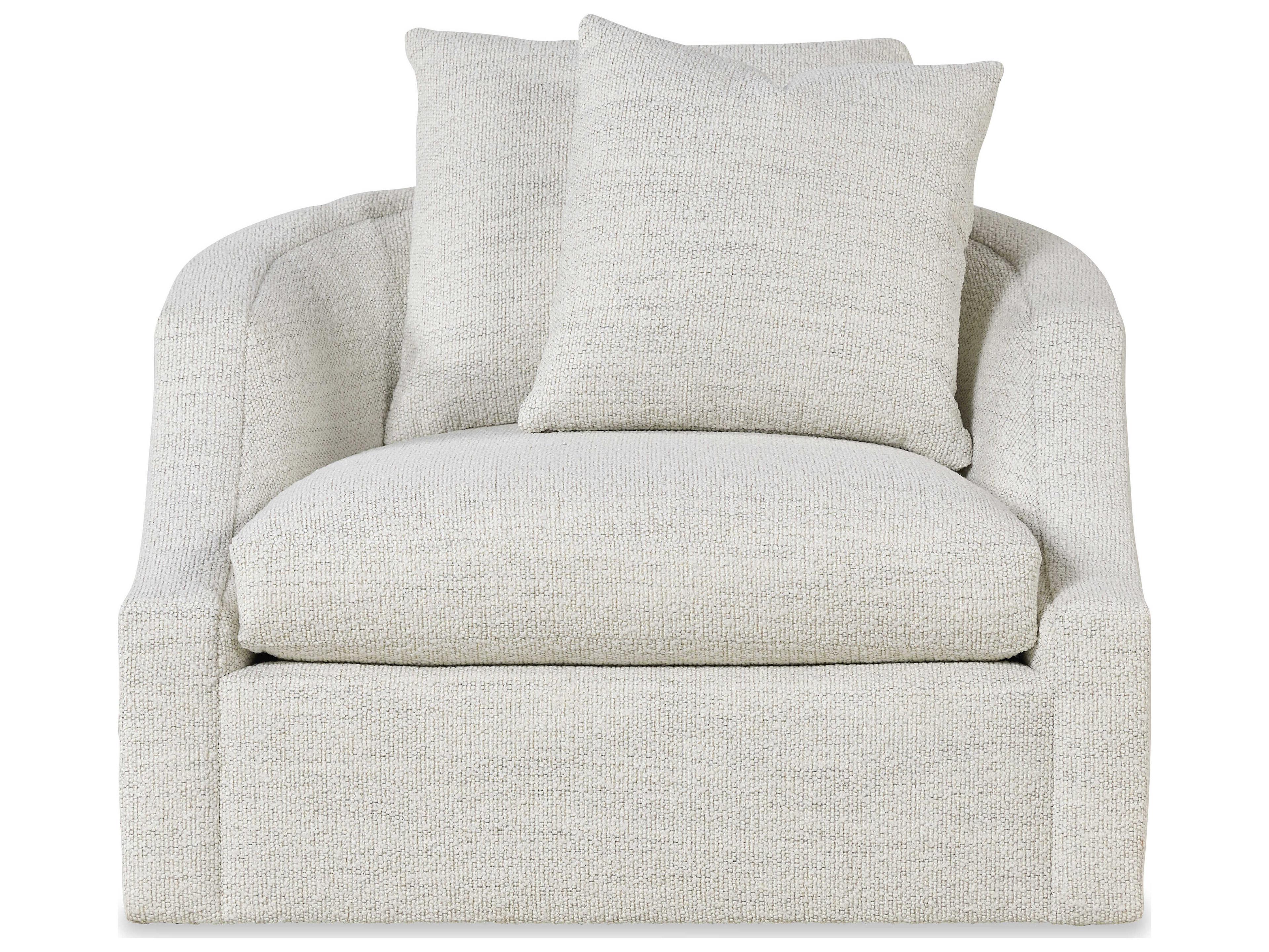 Century Furniture Home Elegance Tatum Swivel Gray Accent Chair