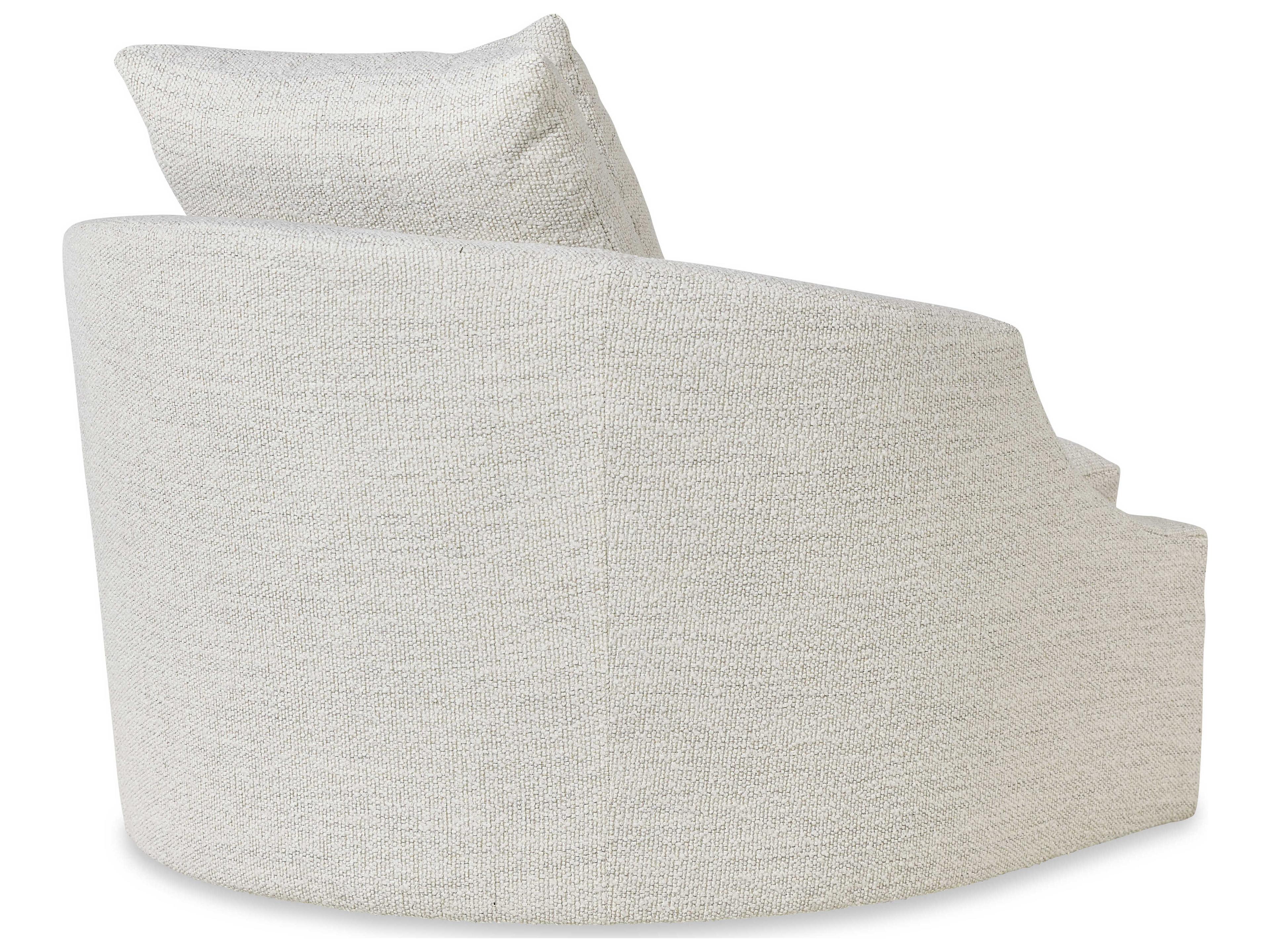 Century Furniture Home Elegance Tatum Swivel Gray Accent Chair