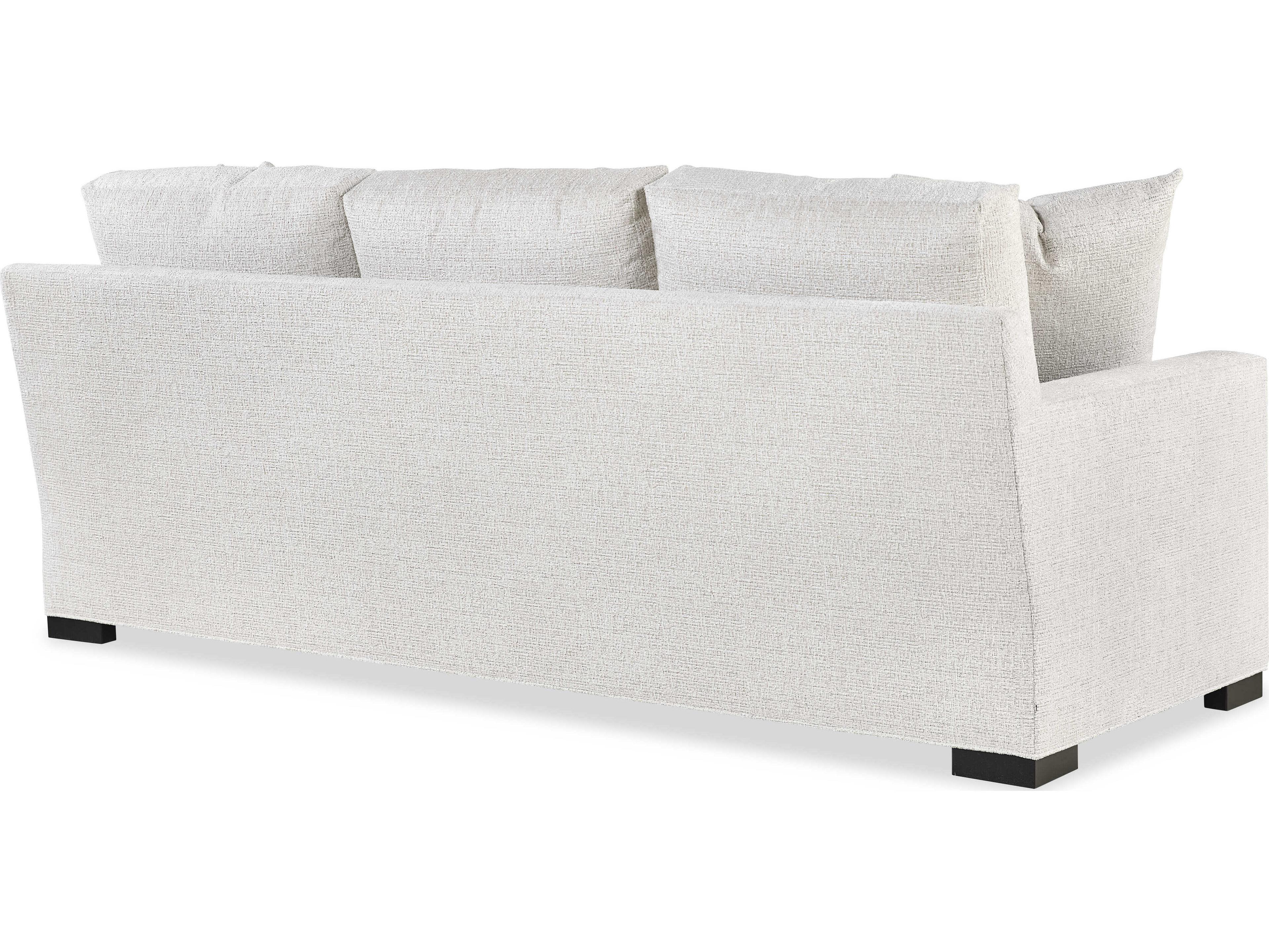 Century Furniture Home Elegance Cornerstone White Upholstered Sofa
