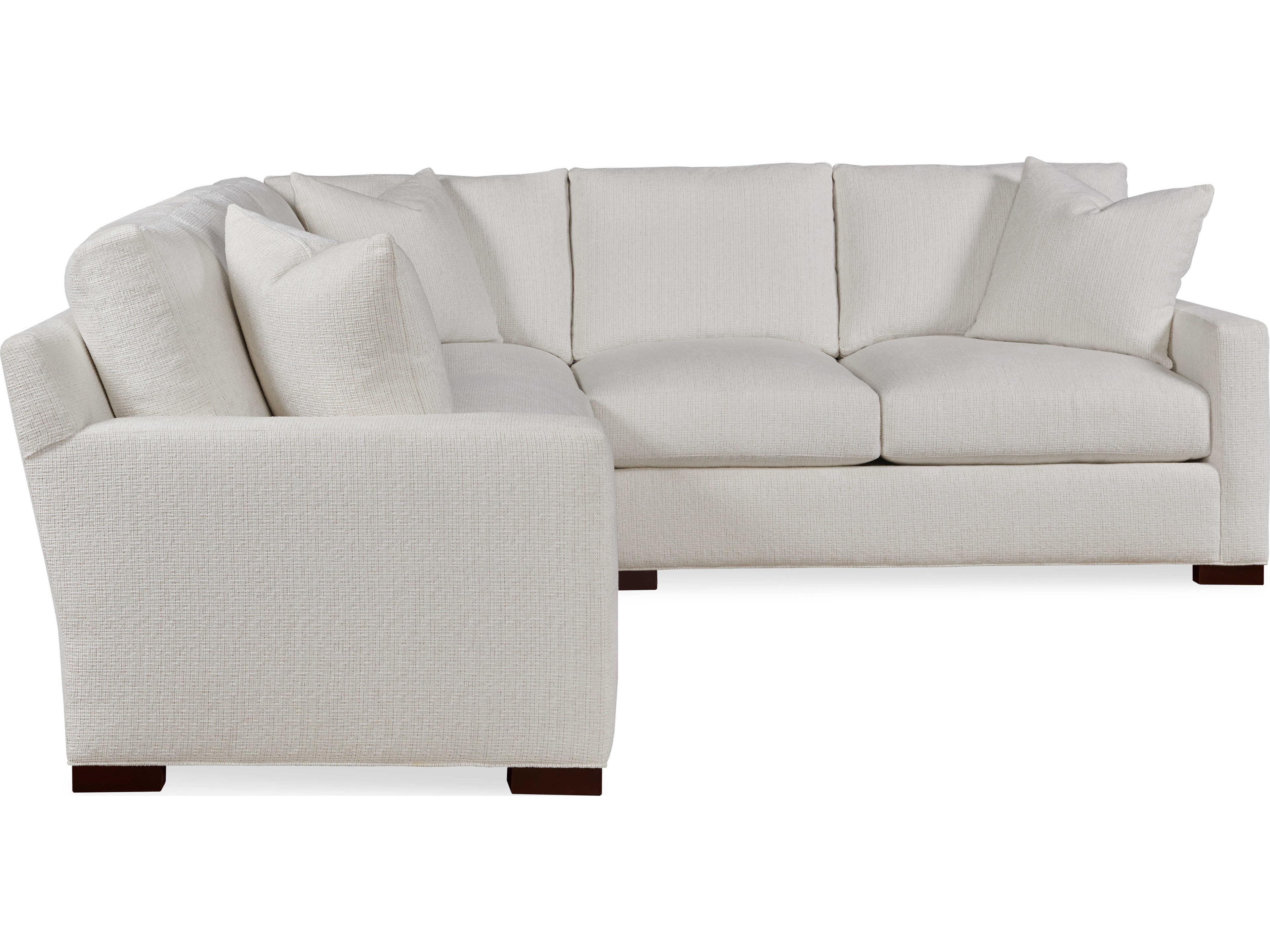 Century Furniture Home Elegance Charlotte 2-Piece Beige Upholstered Sectional Sofa
