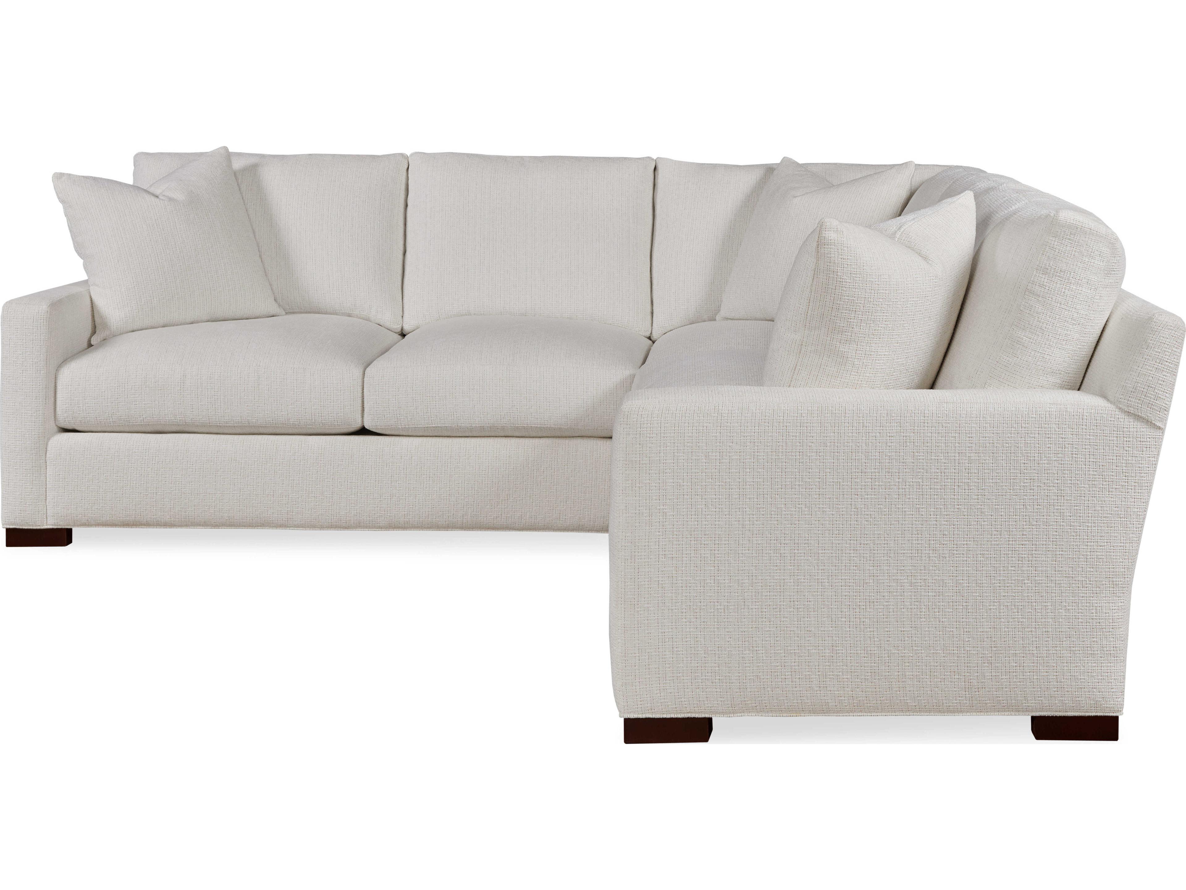 Century Furniture Home Elegance Charlotte 2-Piece Beige Upholstered Sectional Sofa