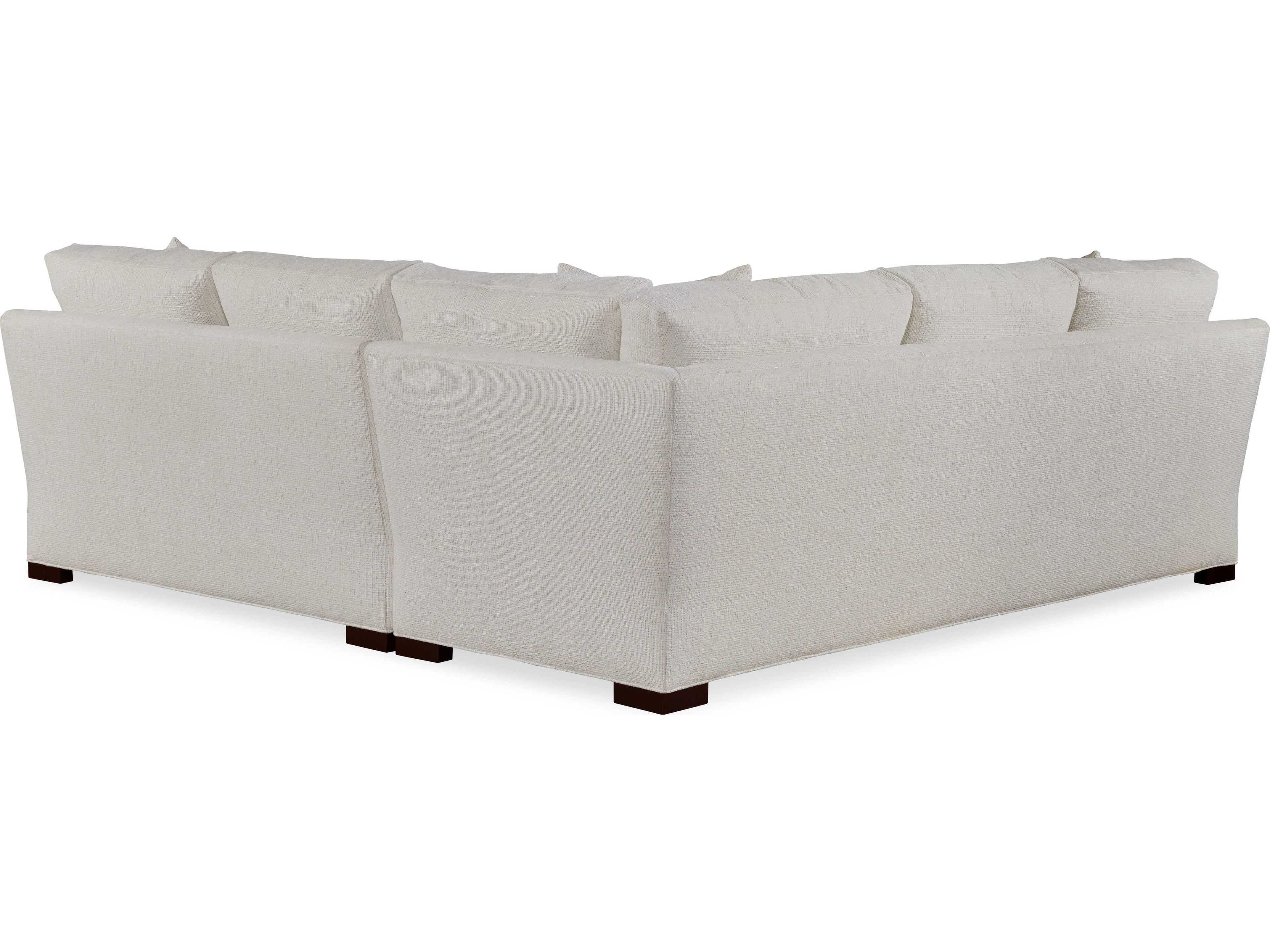 Century Furniture Home Elegance Charlotte 2-Piece Beige Upholstered Sectional Sofa