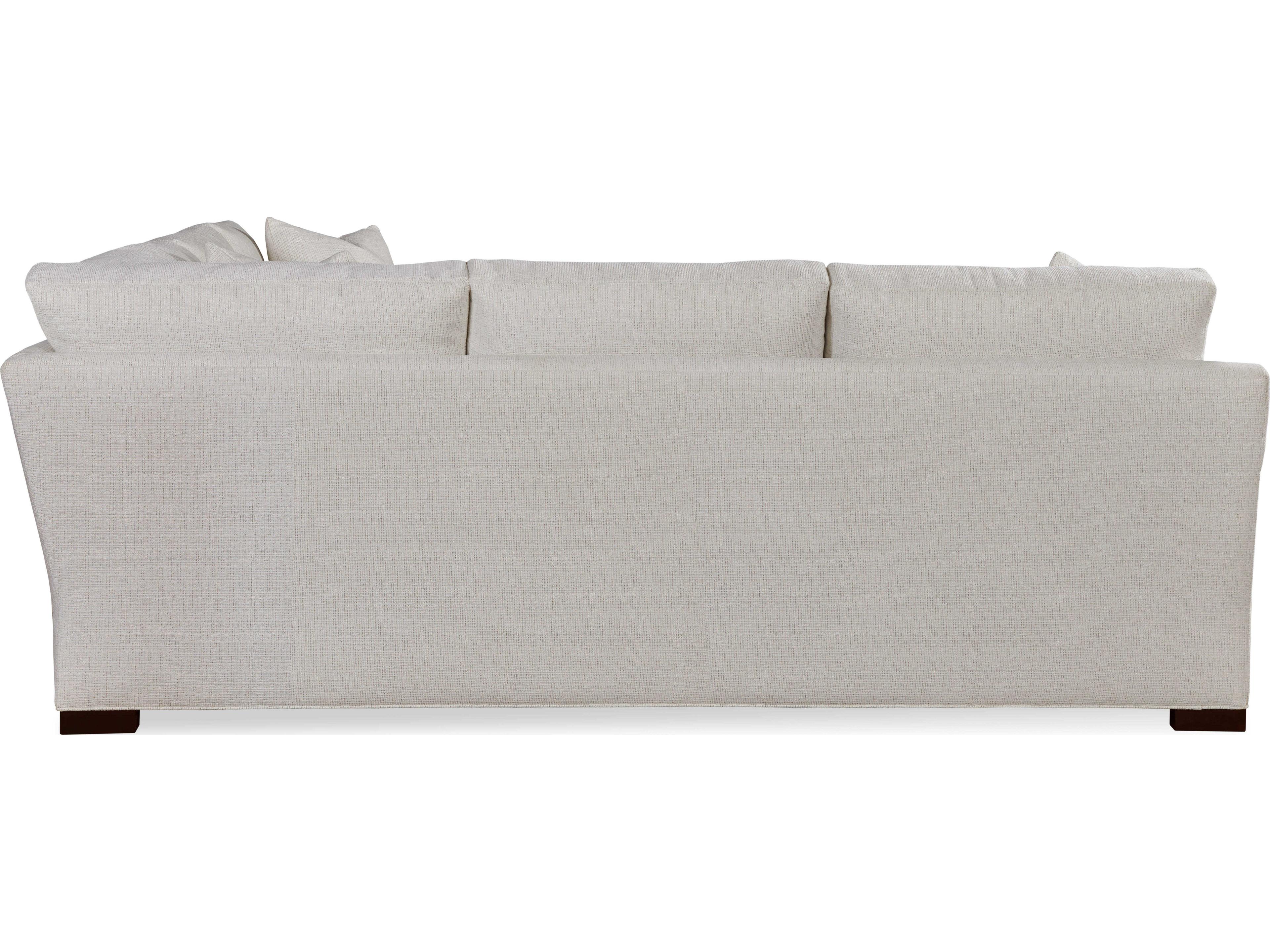 Century Furniture Home Elegance Charlotte 2-Piece Beige Upholstered Sectional Sofa