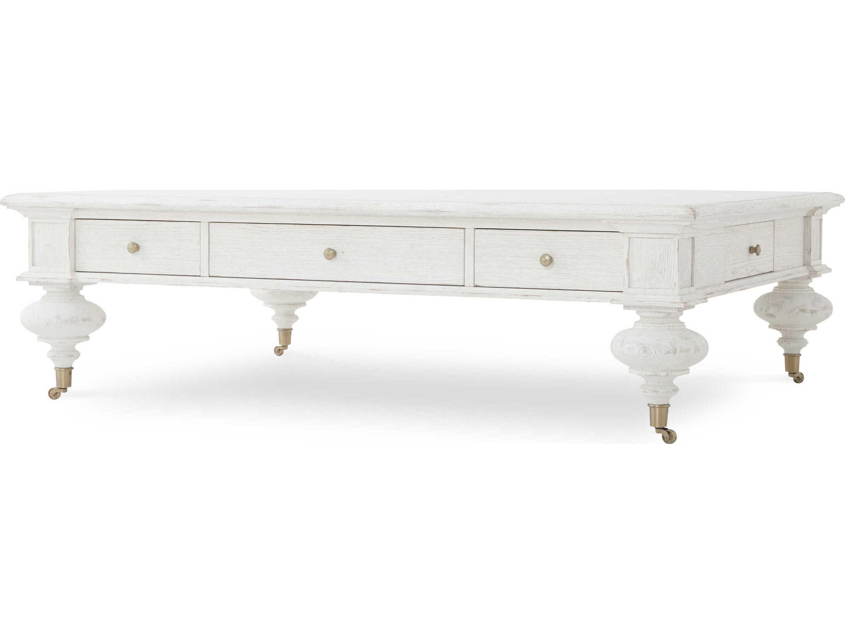 Century Furniture Monarch Rectangular Wood Coffee Table