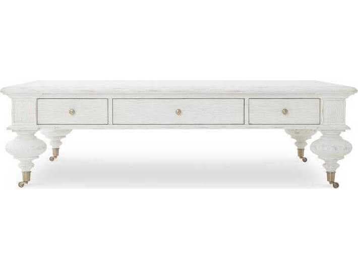 Century Furniture Monarch Rectangular Wood Coffee Table