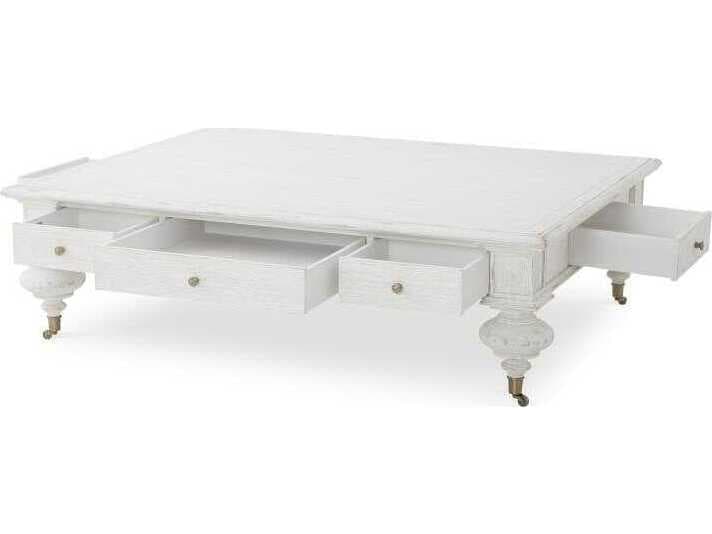 Century Furniture Monarch Rectangular Wood Coffee Table