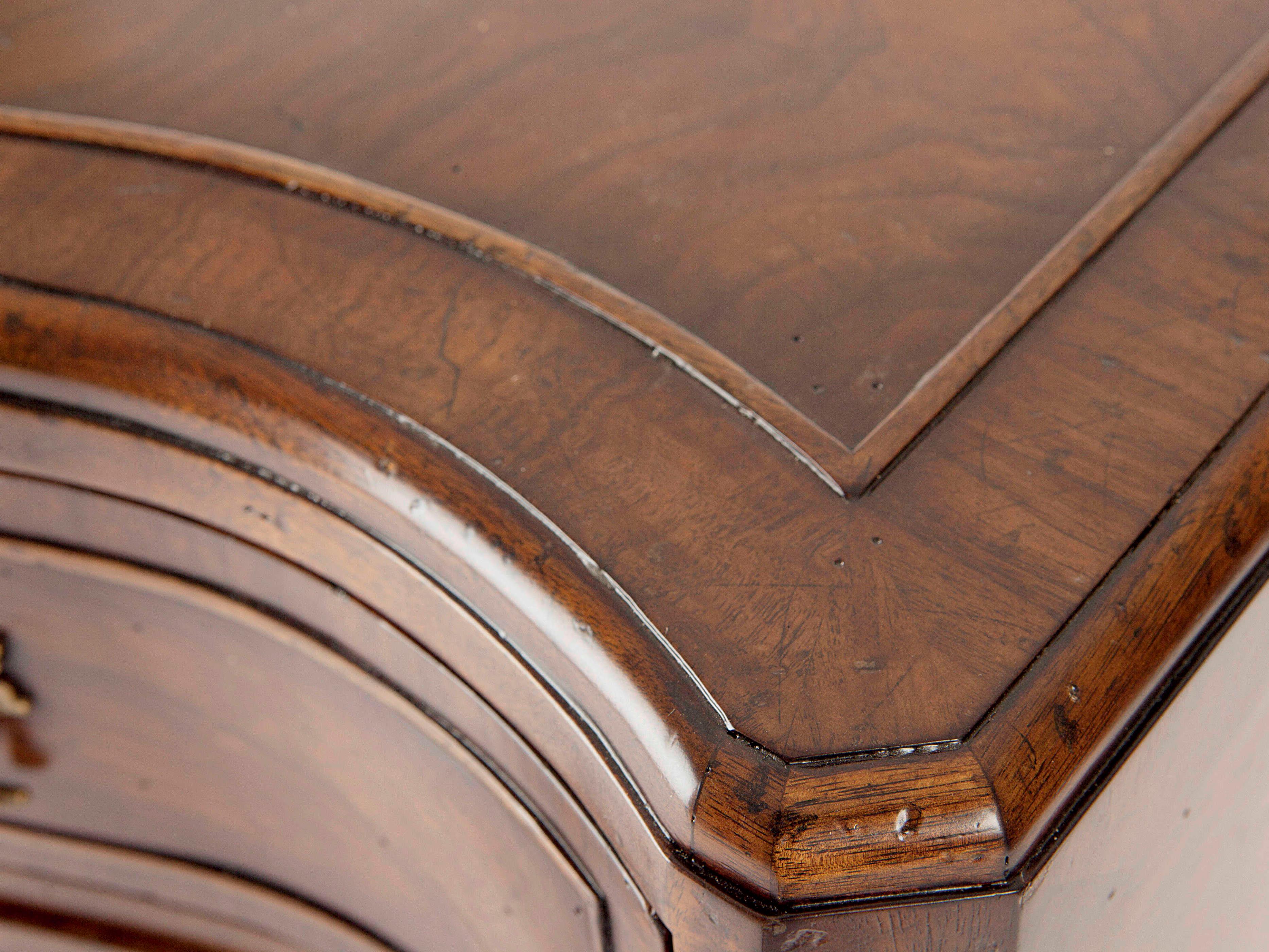 Century Furniture Monarch 4-Drawers Brown Acacia Wood Accent Chest