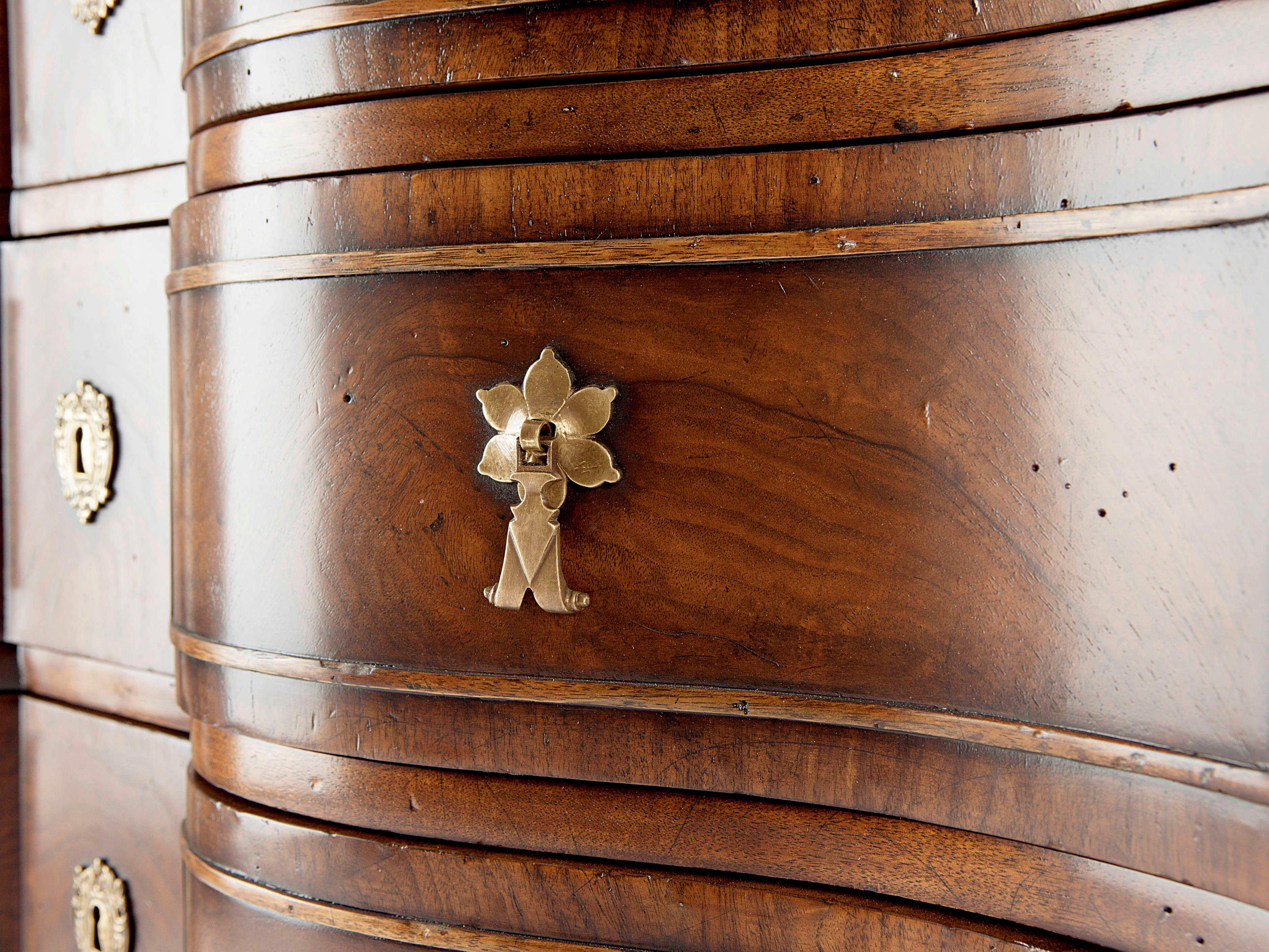 Century Furniture Monarch 4-Drawers Brown Acacia Wood Accent Chest