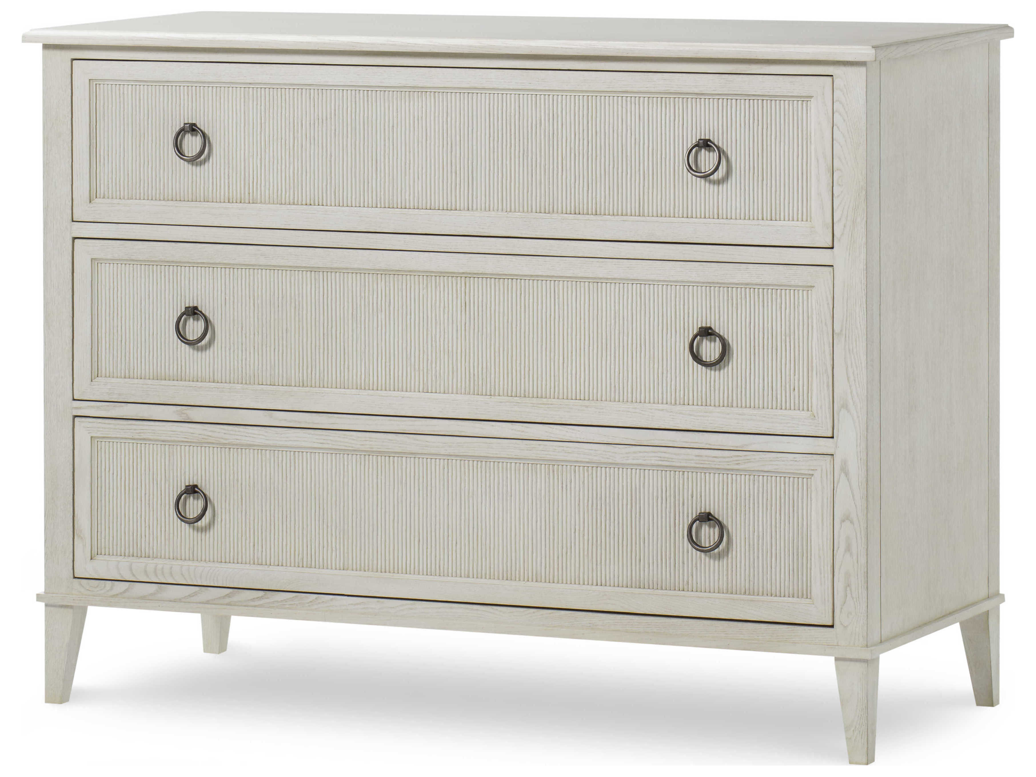 Century Furniture Monarch Chalk White Ash Wood Accent Chest