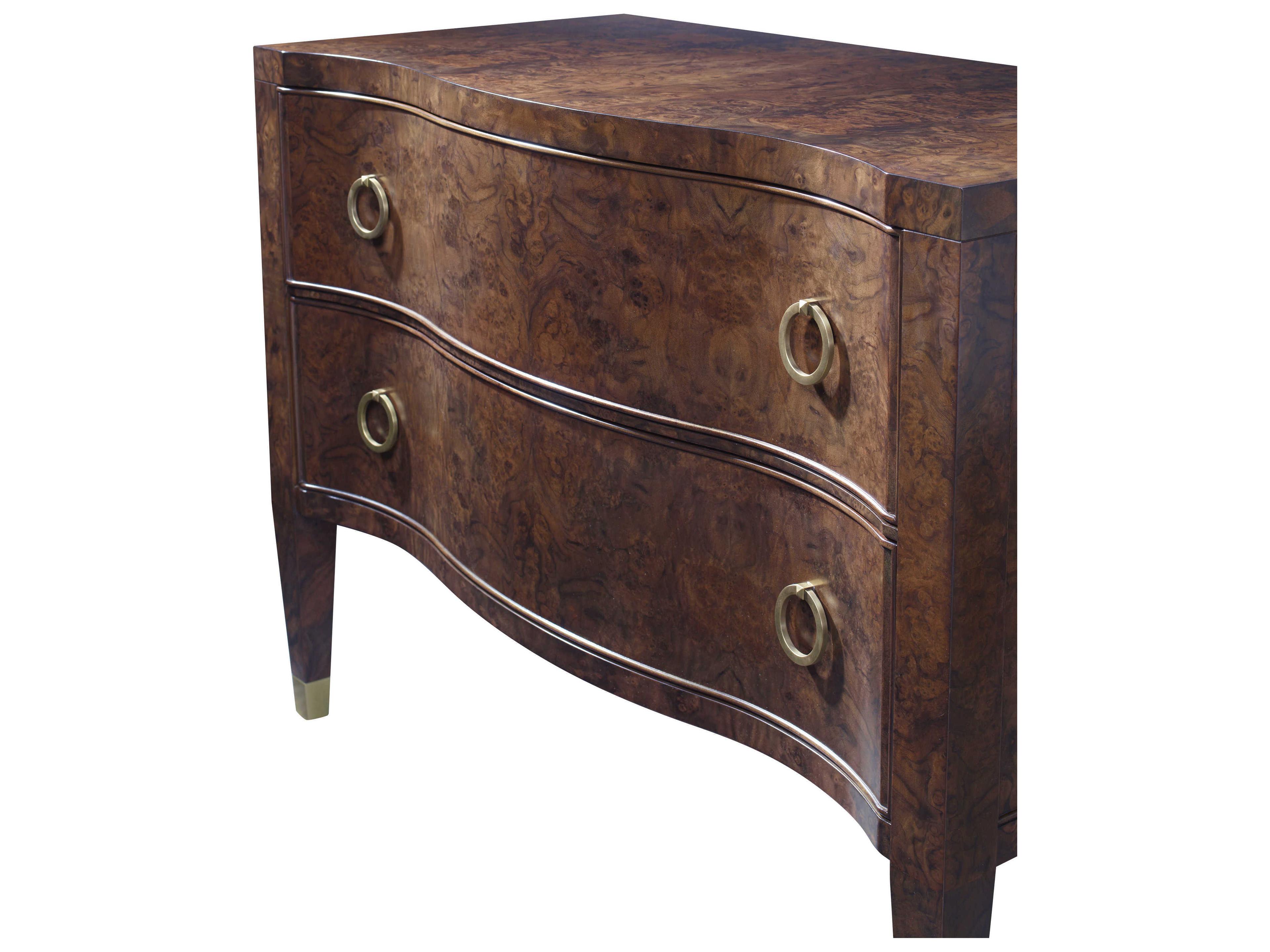 Century Furniture Monarch Brown Beech Wood Accent Chest
