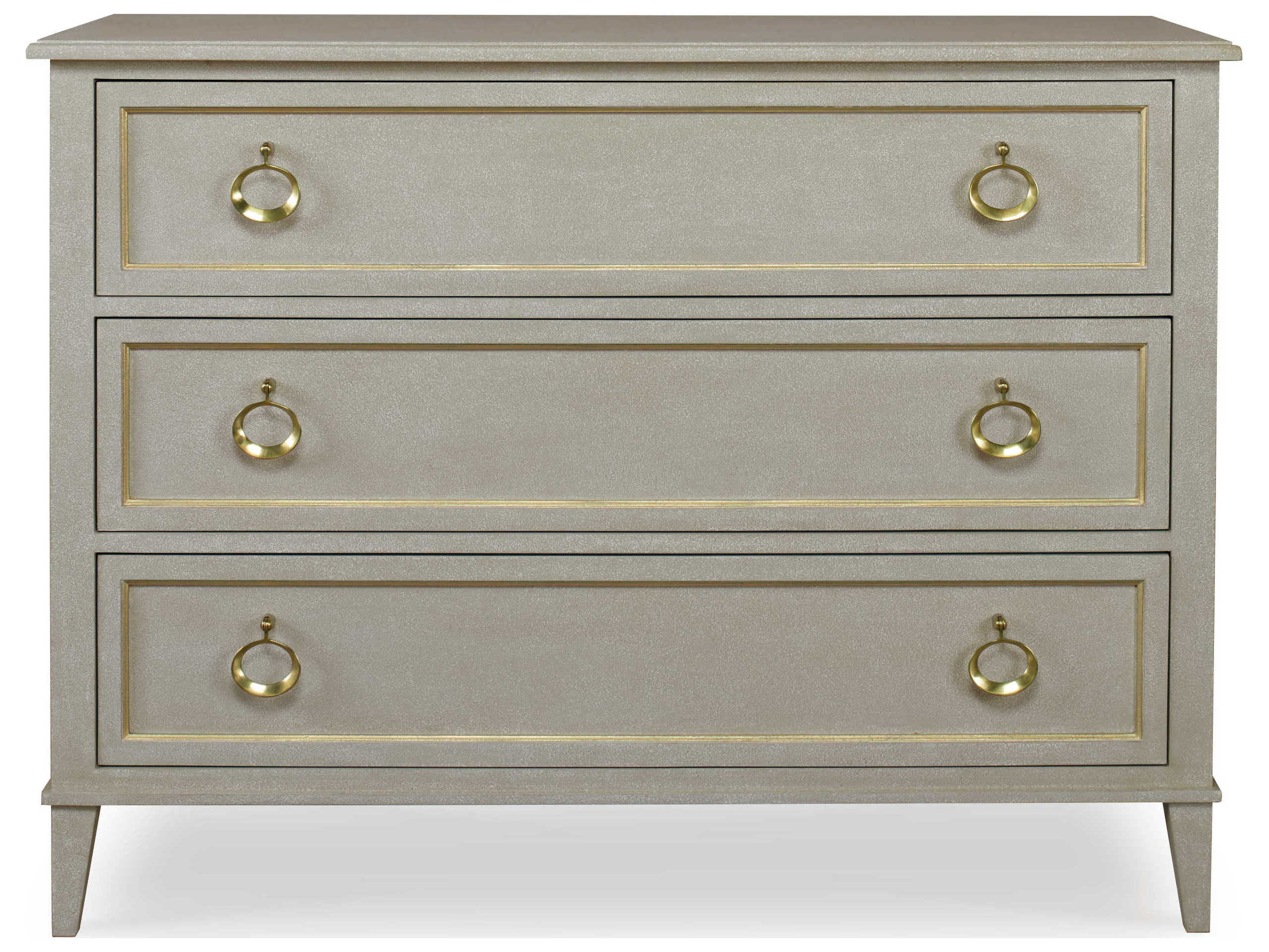 Century Furniture Monarch Gray Beech Wood Accent Chest