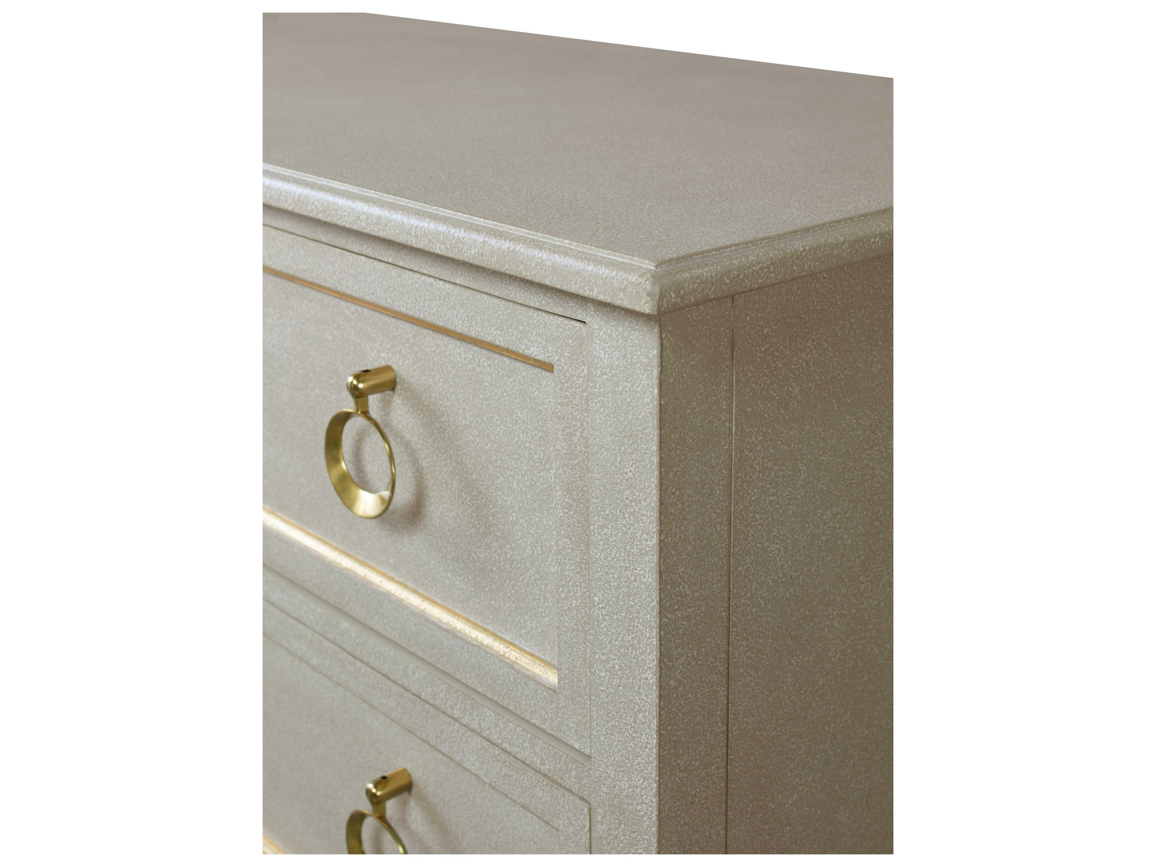 Century Furniture Monarch Gray Beech Wood Accent Chest