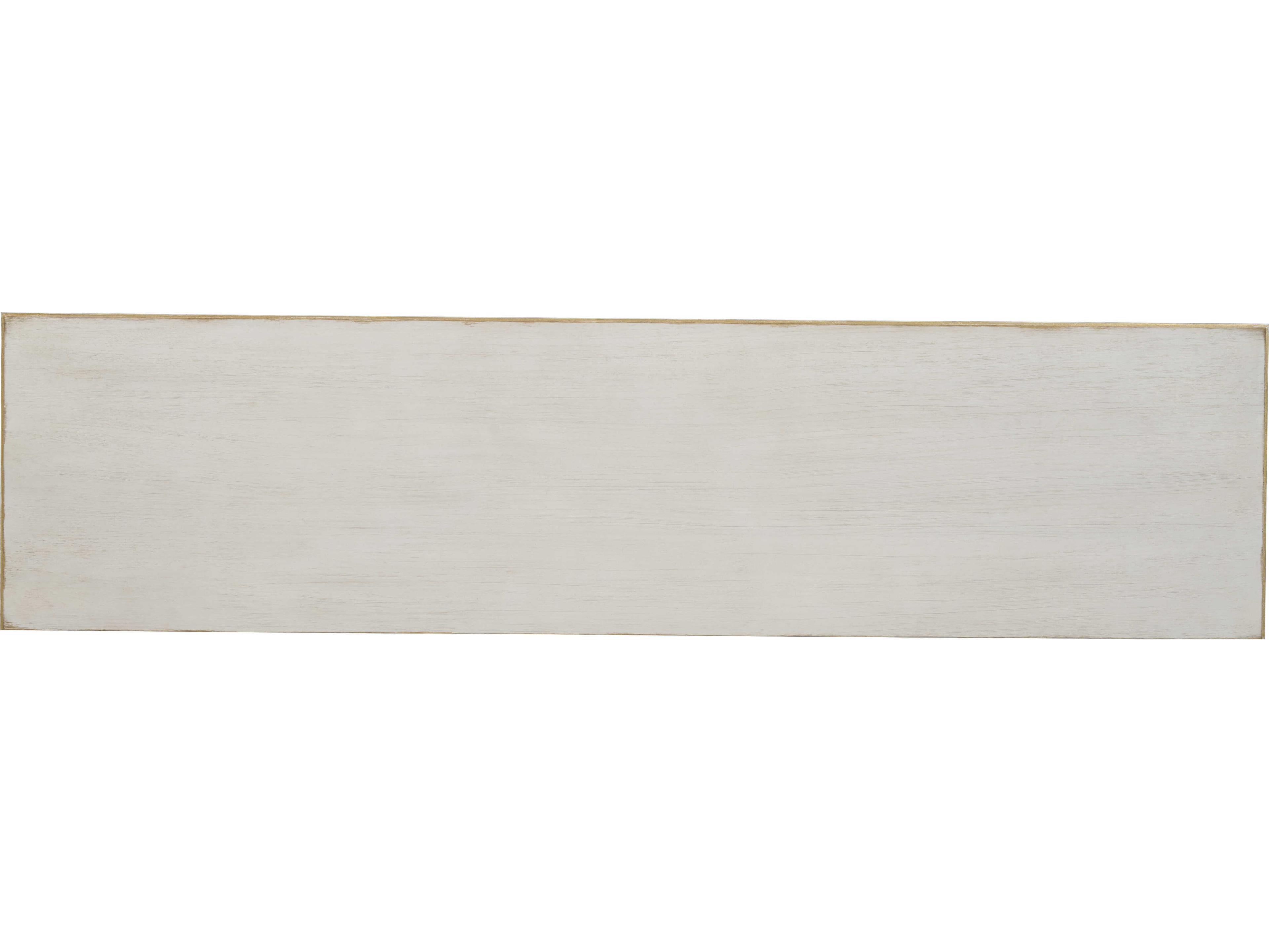 Century Furniture Monarch 6-Drawers White Acacia Wood Double Dresser