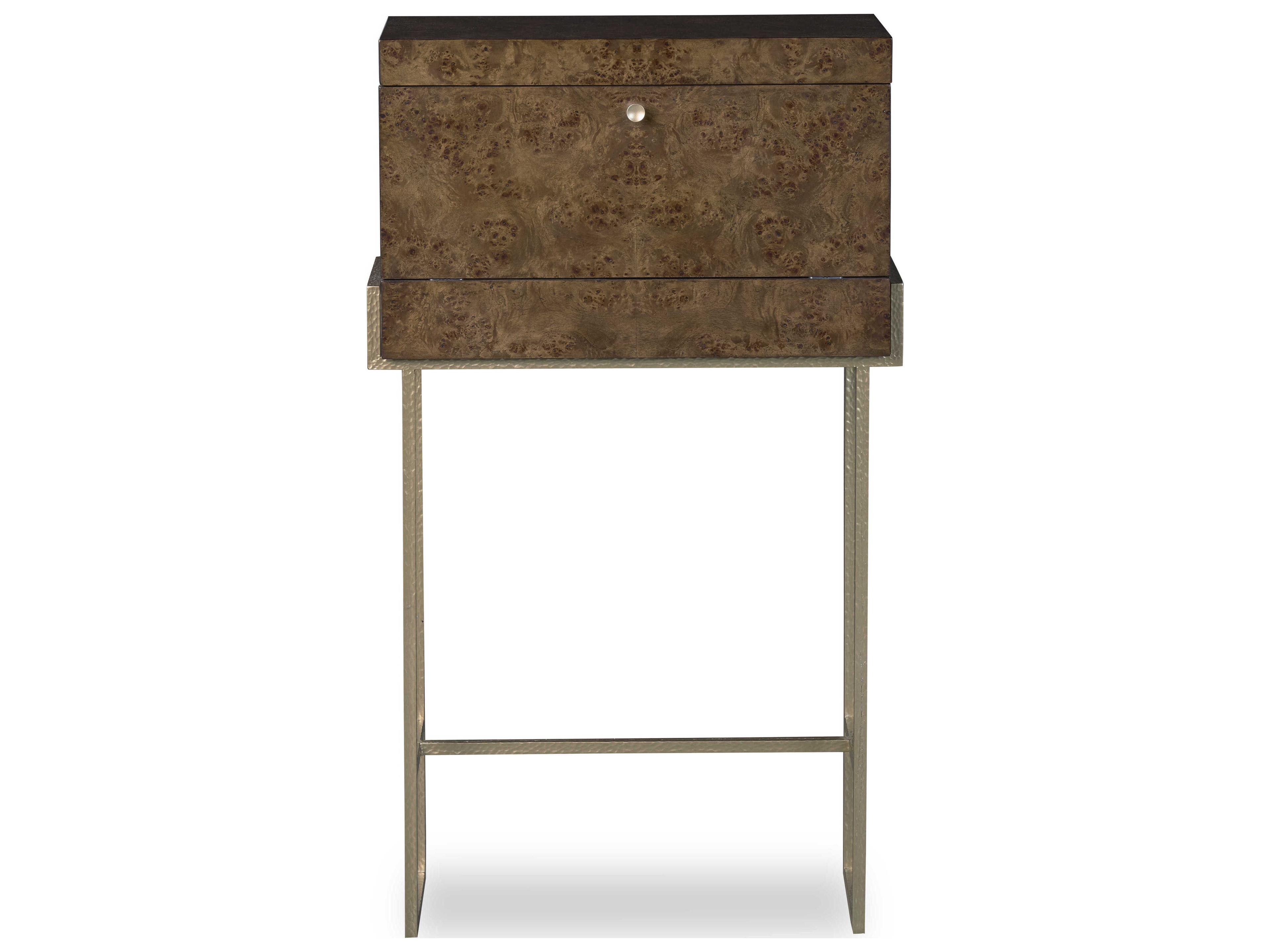 Century Furniture Monarch Brown Maple Wood Bar Cabinet